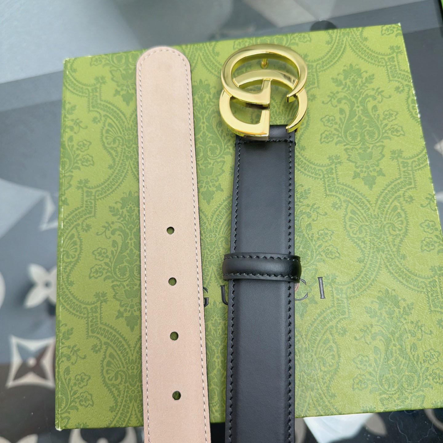 Gucci  Flat Marmont Belt - DesignerGu