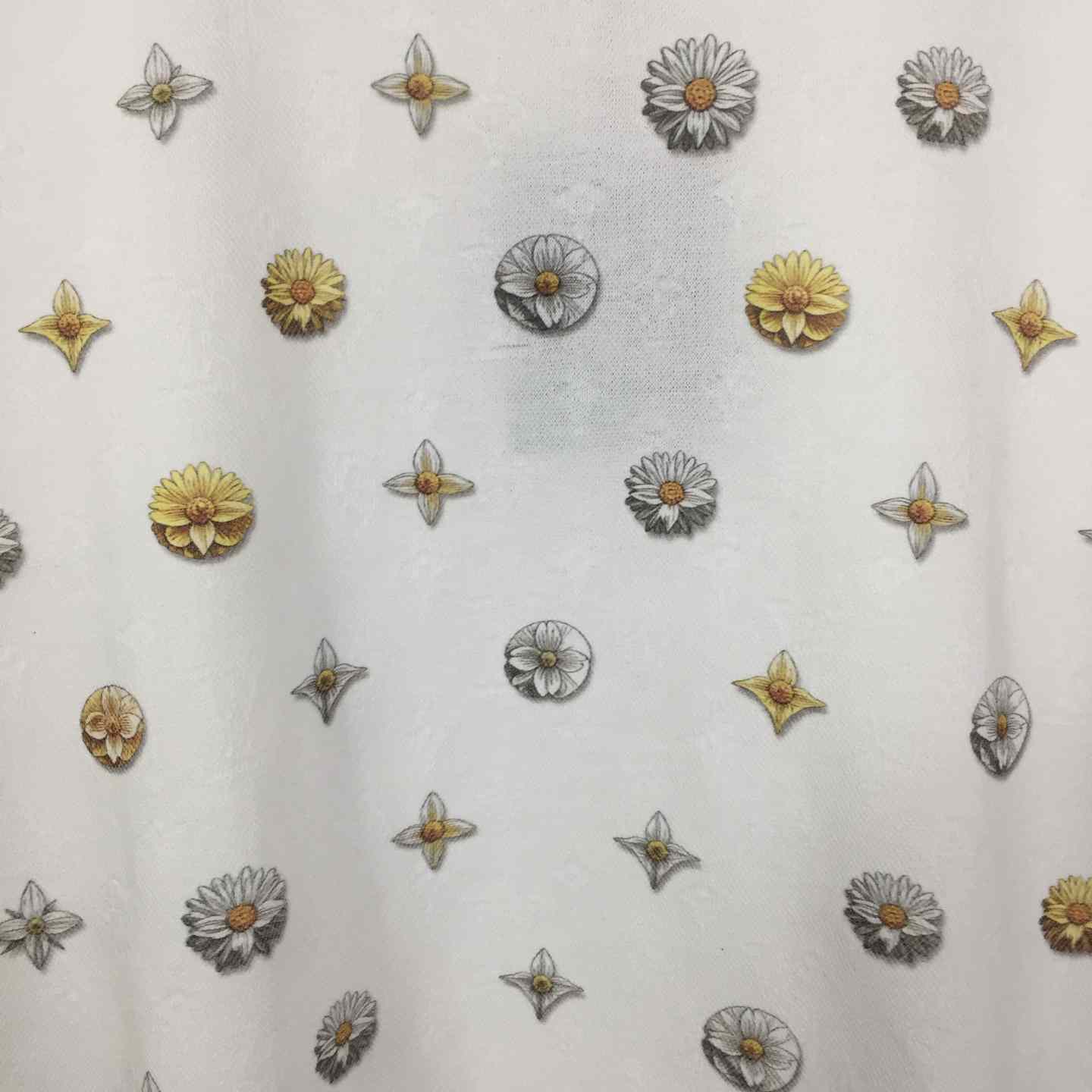 Louis Vuitton Overprinted Monogram Jacquard T-Shirt   1AJRAG - DesignerGu