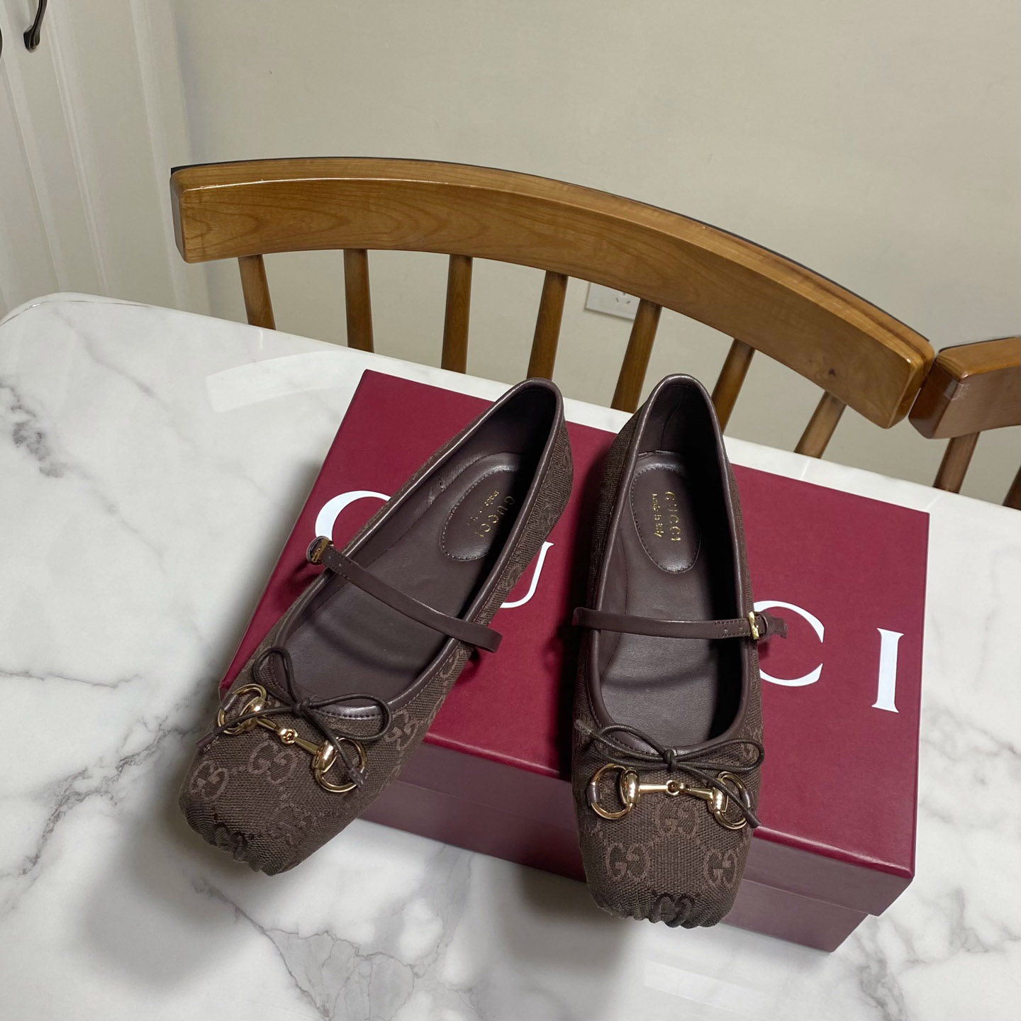 Gucci Horsebit Ballet Flat - DesignerGu