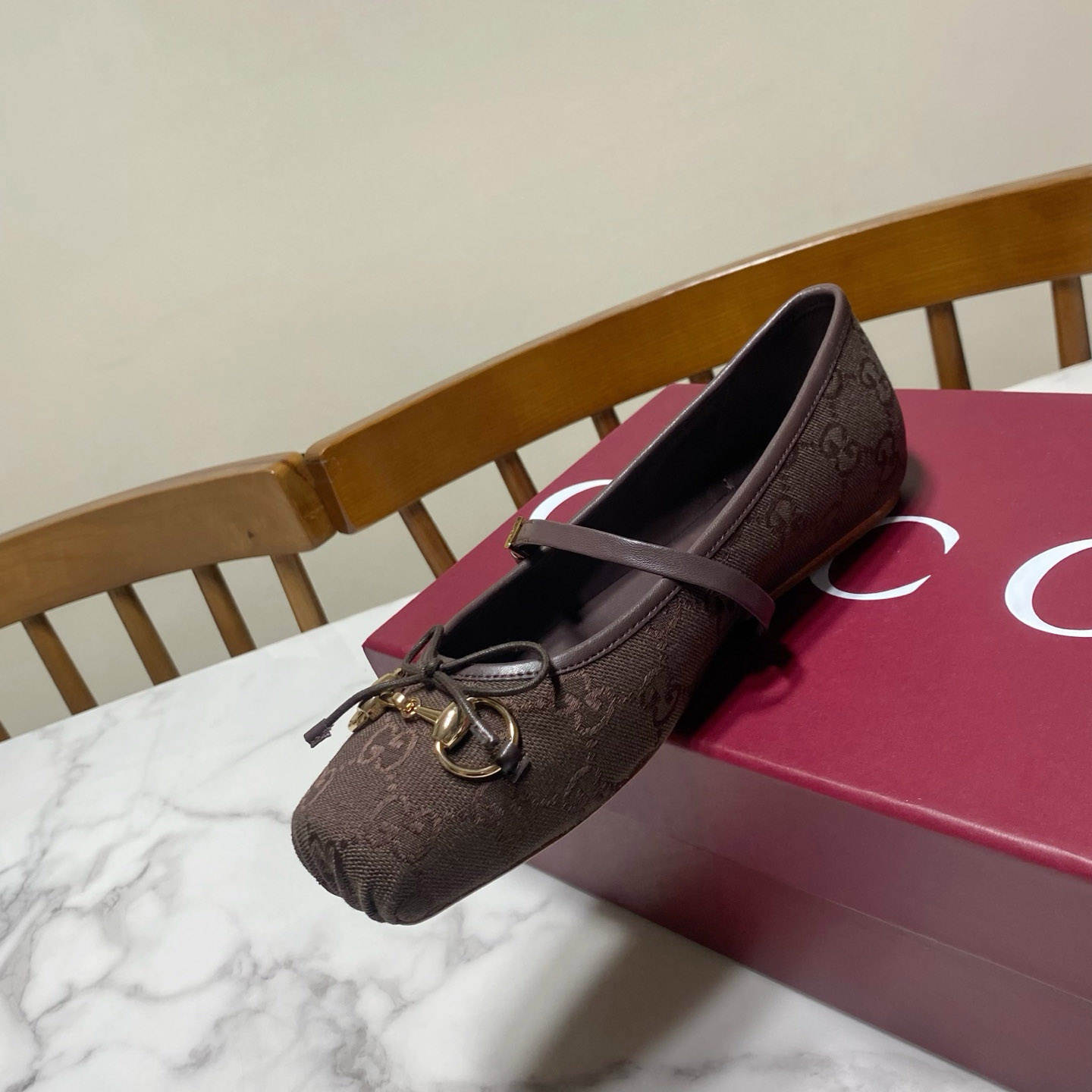Gucci Horsebit Ballet Flat - DesignerGu