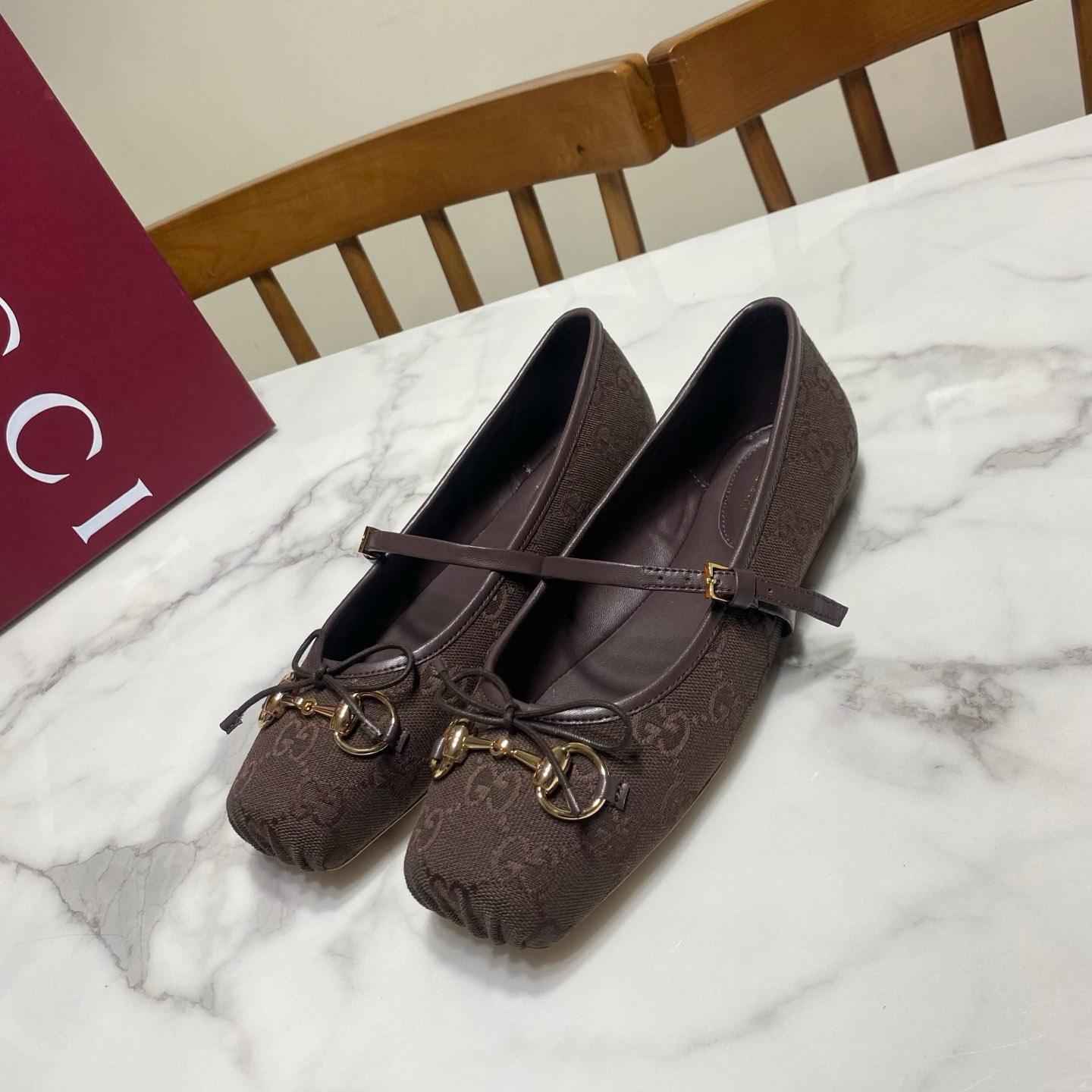 Gucci Horsebit Ballet Flat - DesignerGu