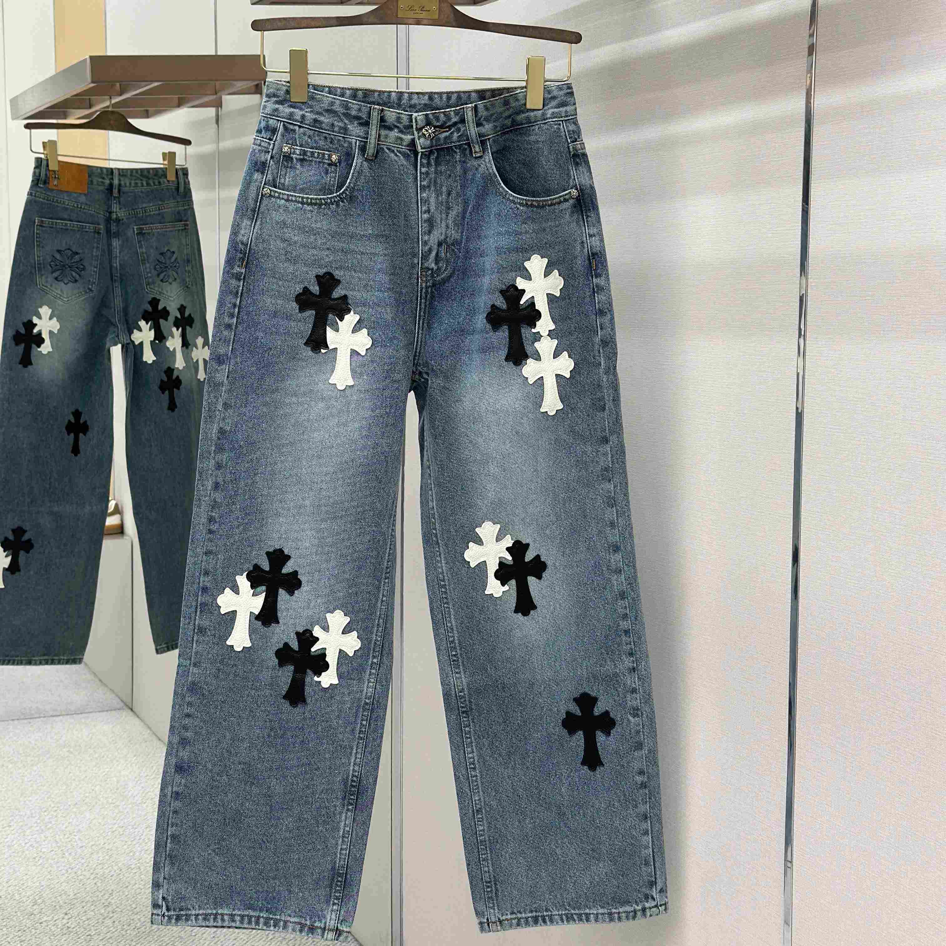 Chrome Hearts Jeans - DesignerGu