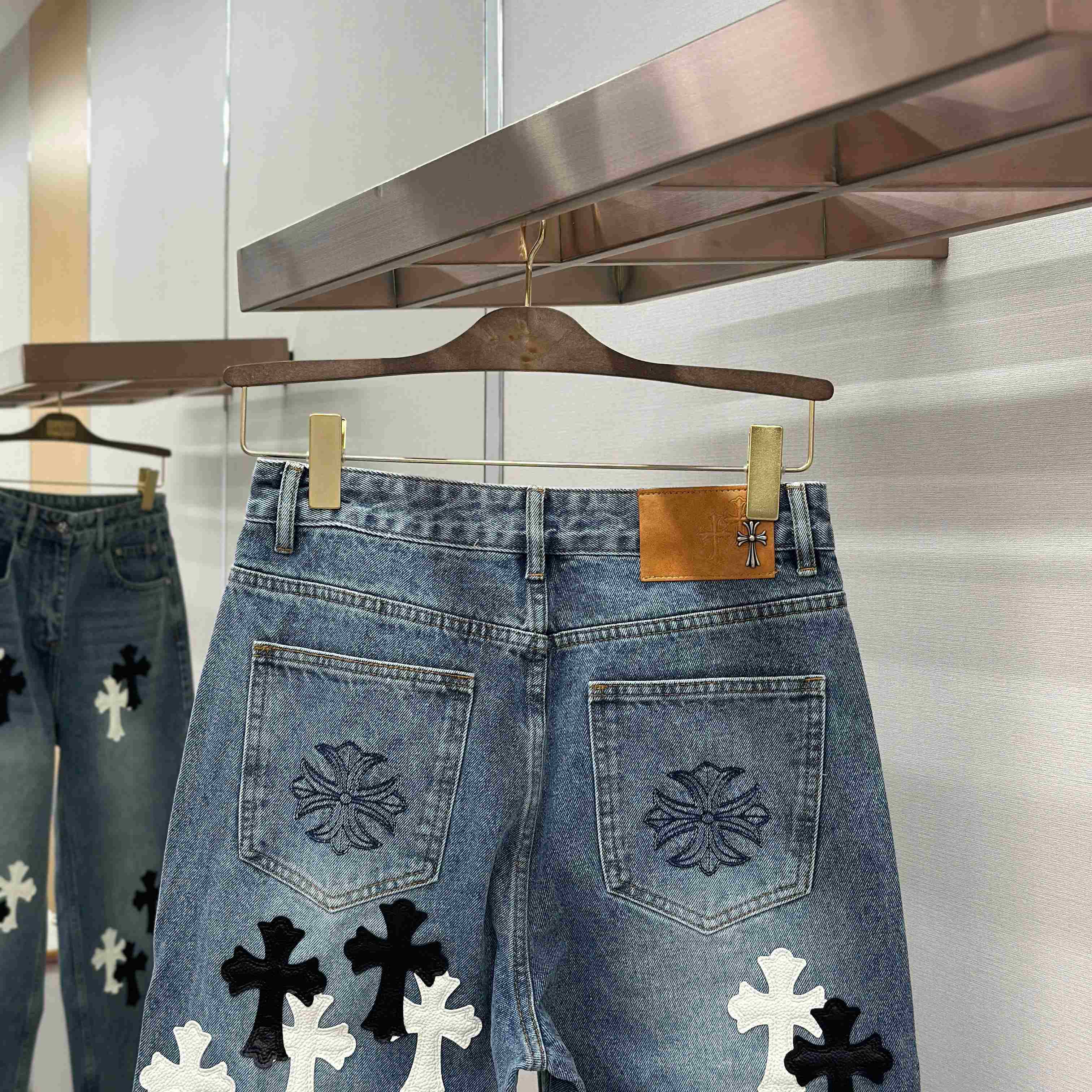 Chrome Hearts Jeans - DesignerGu