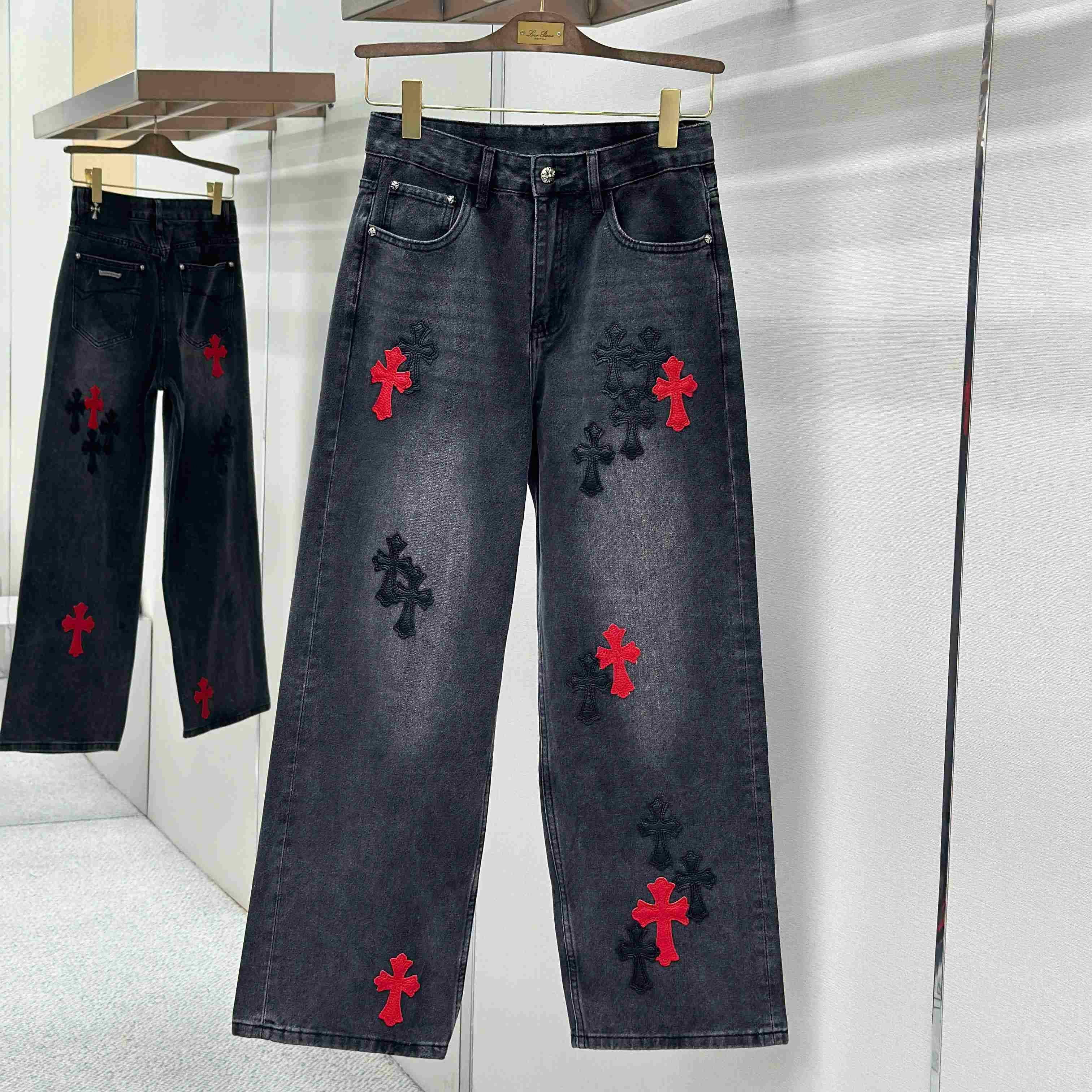 Chrome Hearts Jeans - DesignerGu