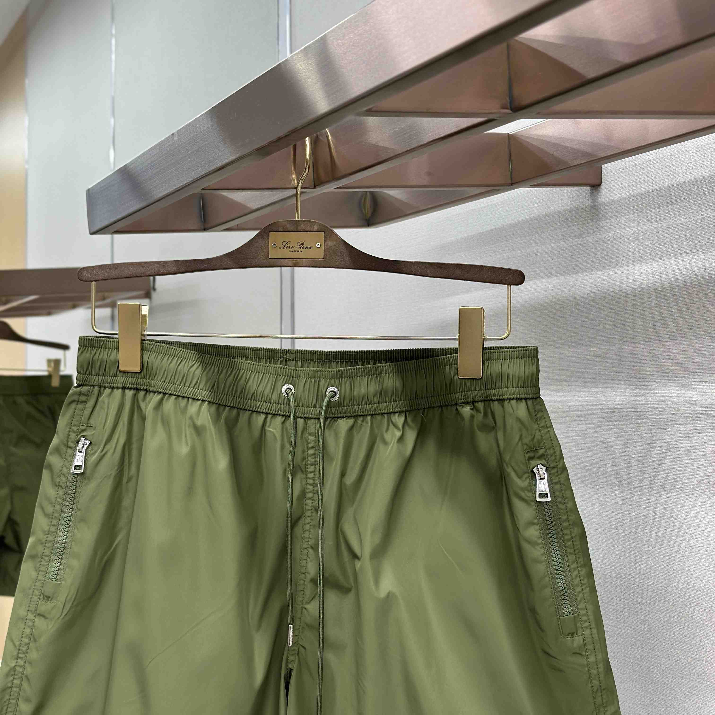 Moncler Logo-Patch Swim Shorts - DesignerGu