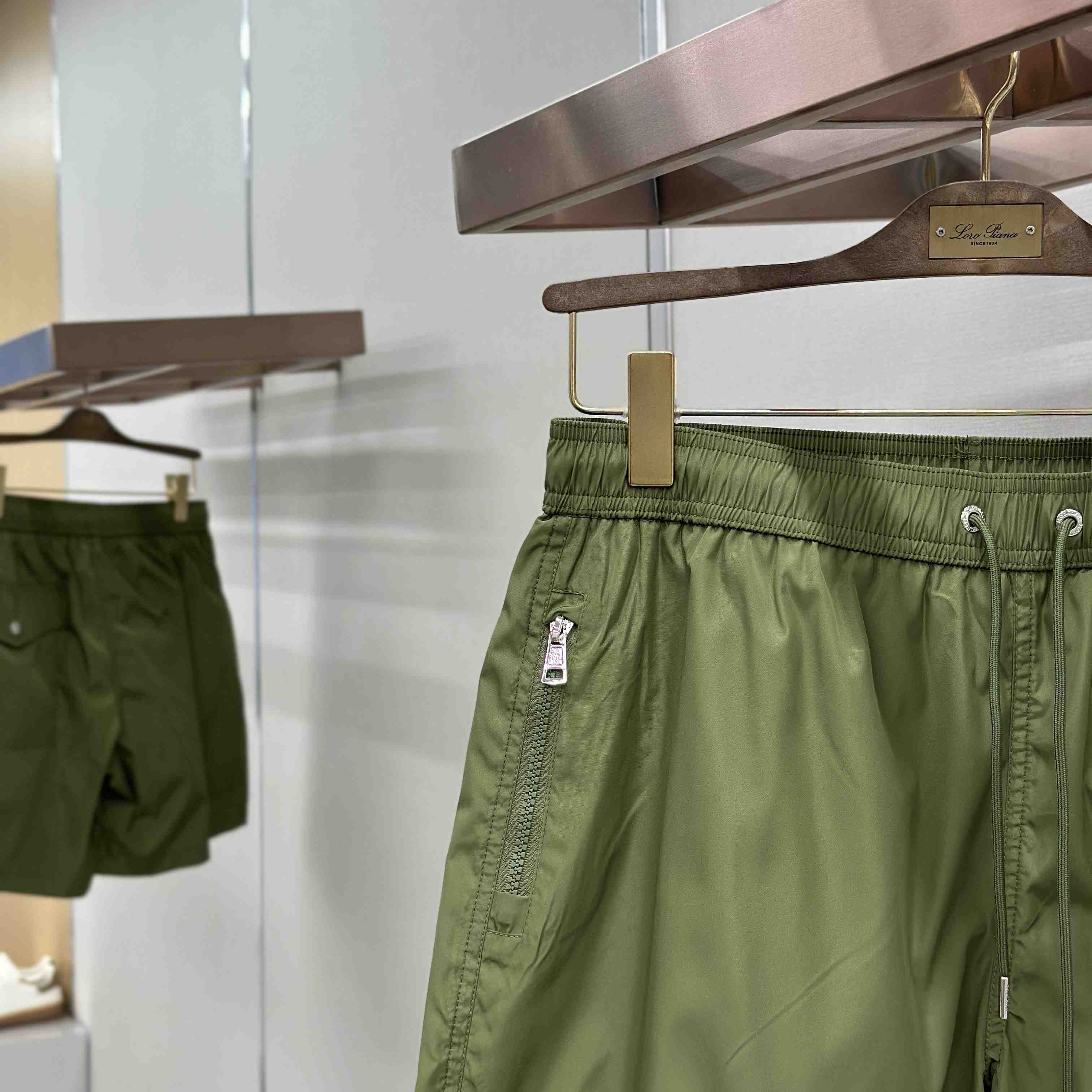 Moncler Logo-Patch Swim Shorts - DesignerGu