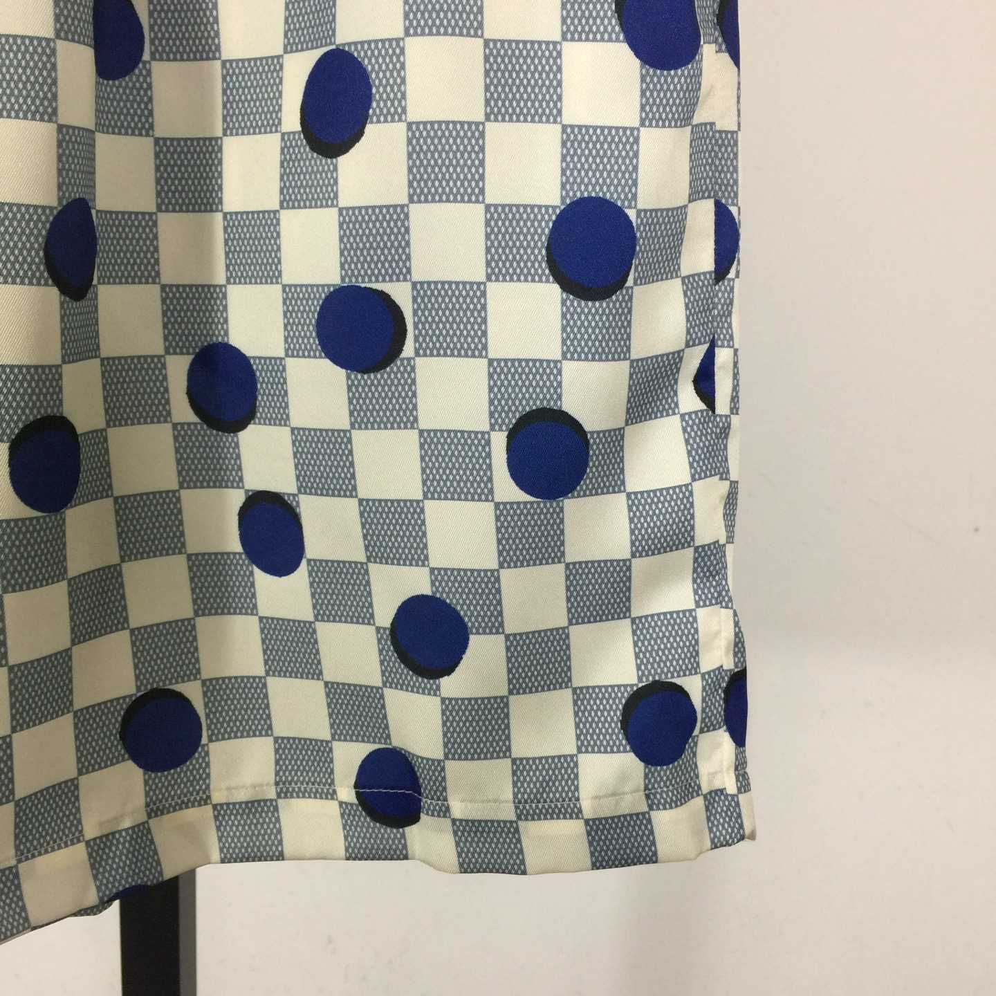Louis Vuitton Damier Silk Shorts   1AK760 - DesignerGu