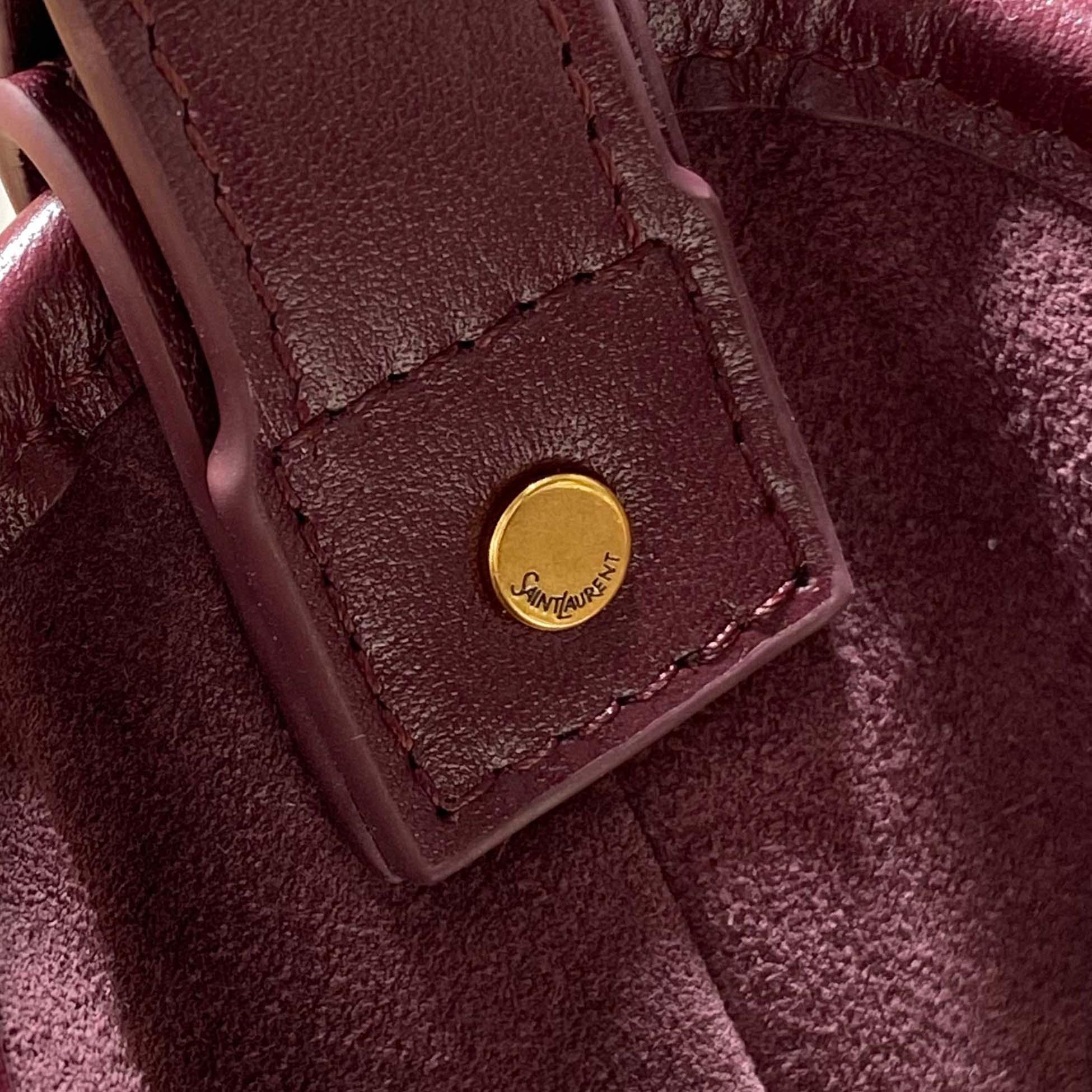 Saint Laurent MOMBASA Medium In Leather - DesignerGu