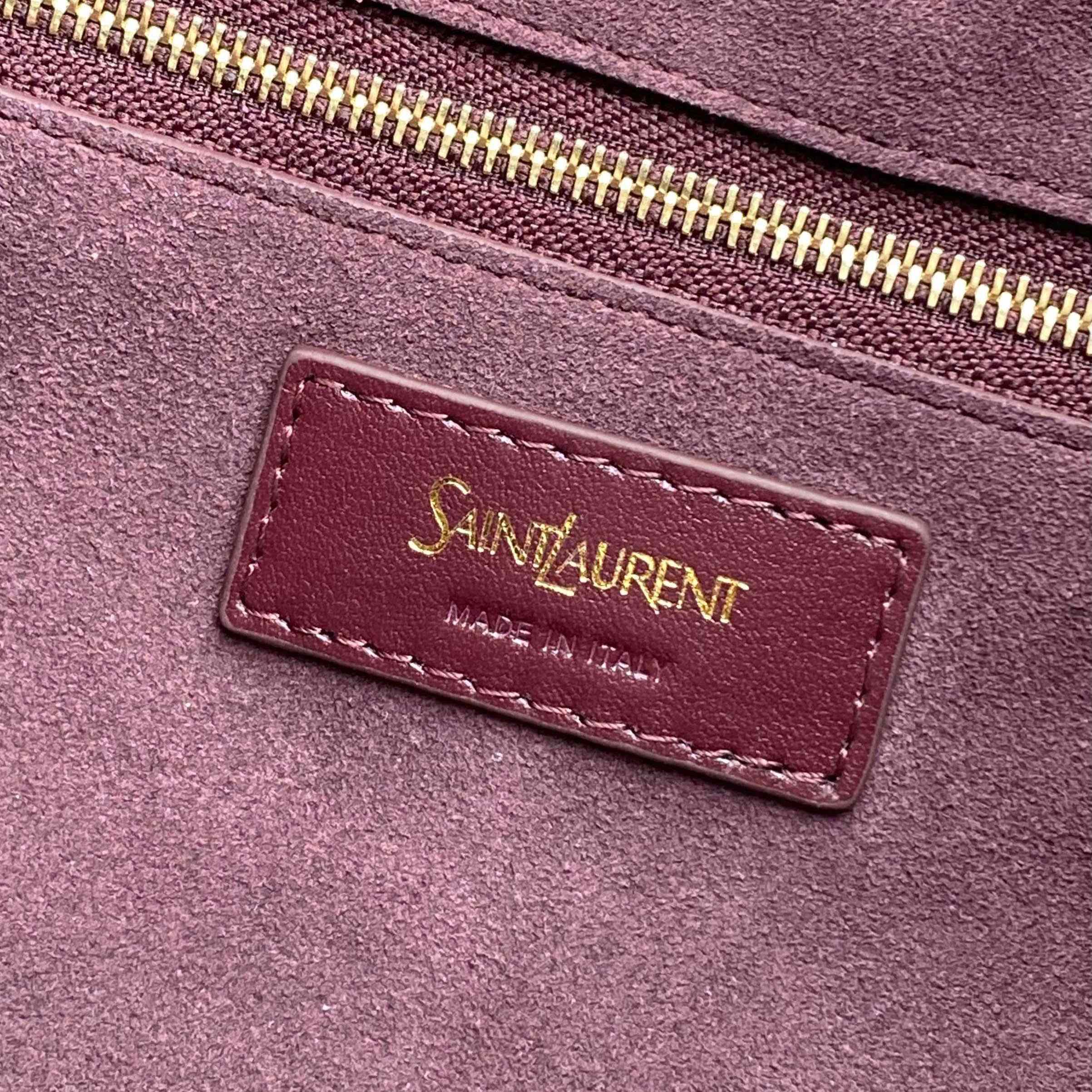 Saint Laurent MOMBASA Medium In Leather - DesignerGu