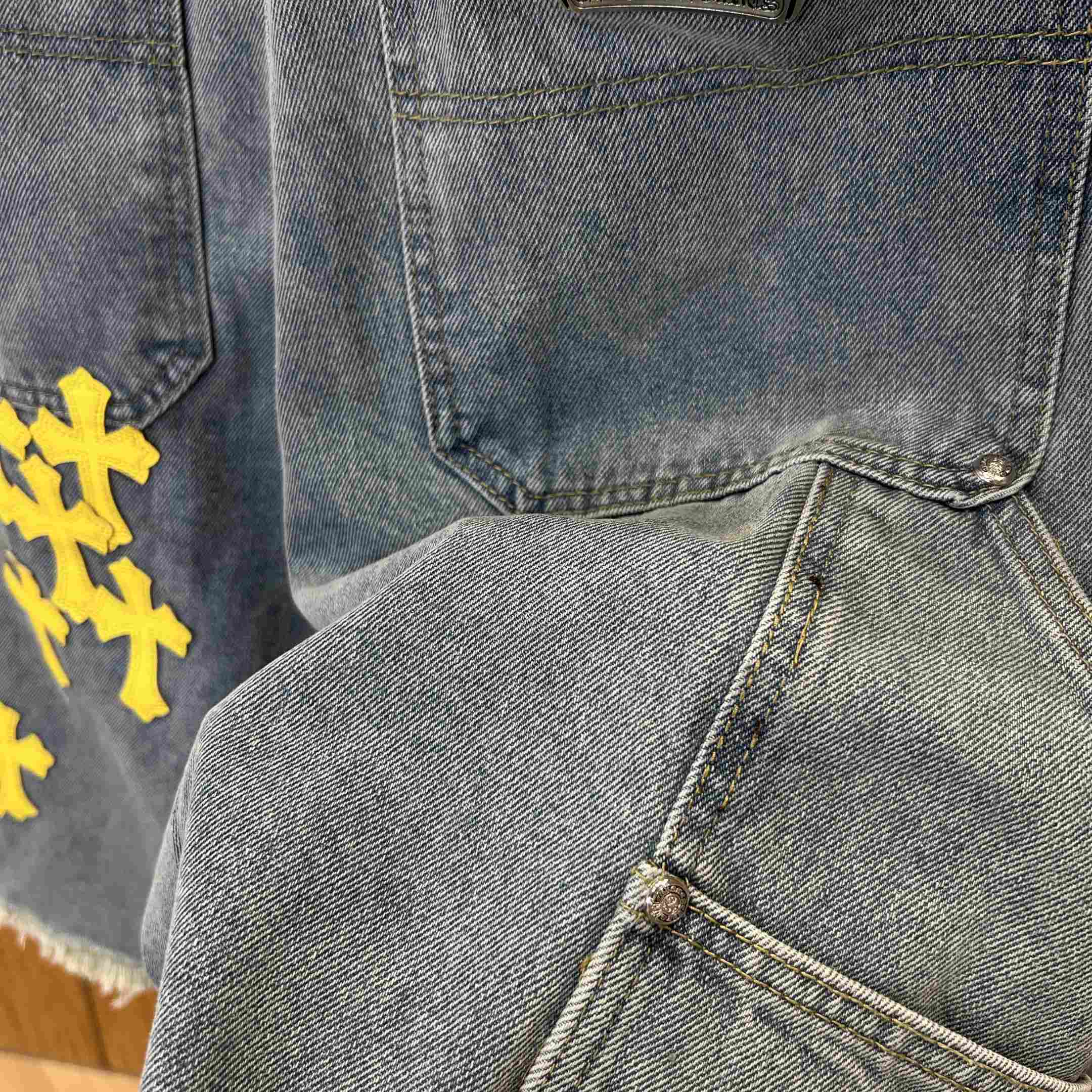 Chrome Hearts Denim Shorts - DesignerGu