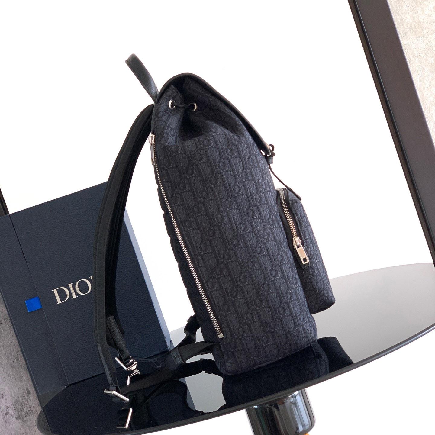 Dior Saddle Heritage Backpack With Flap - DesignerGu
