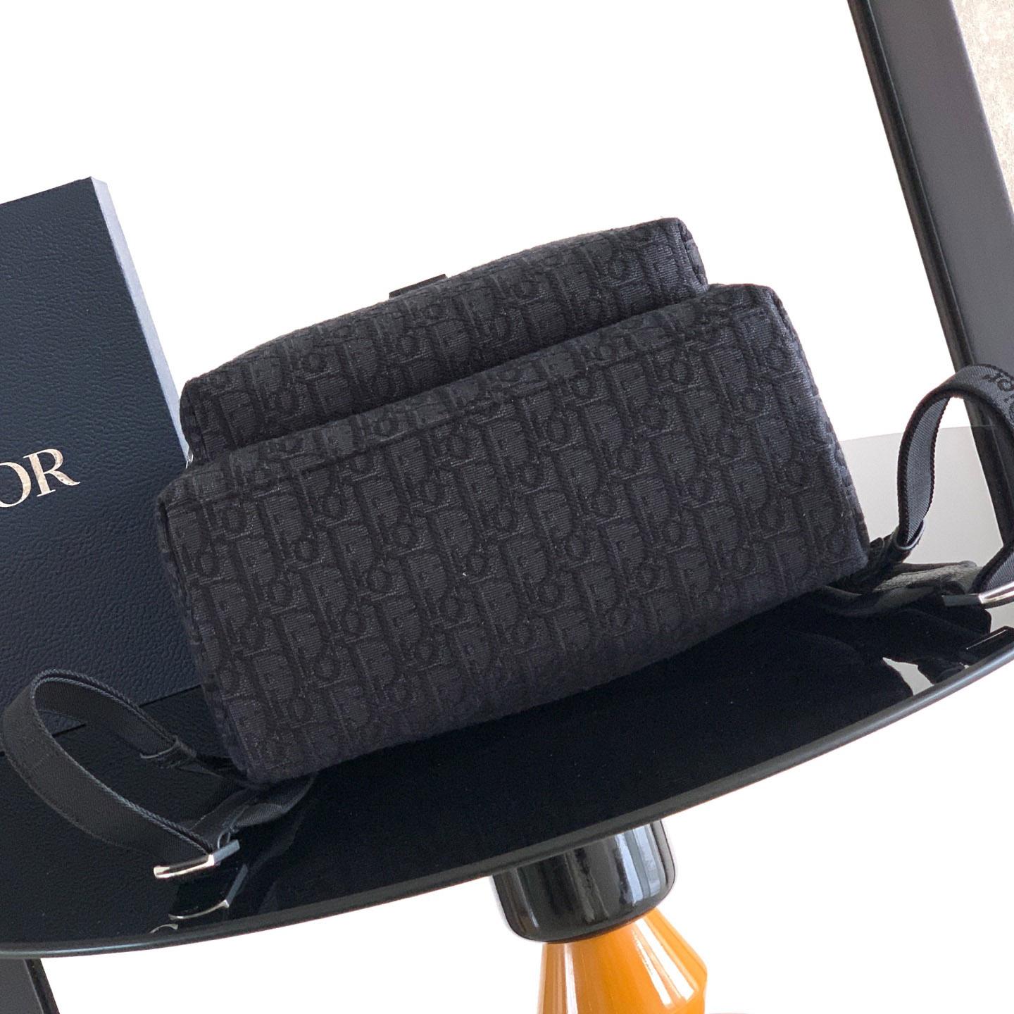 Dior Saddle Heritage Backpack With Flap - DesignerGu