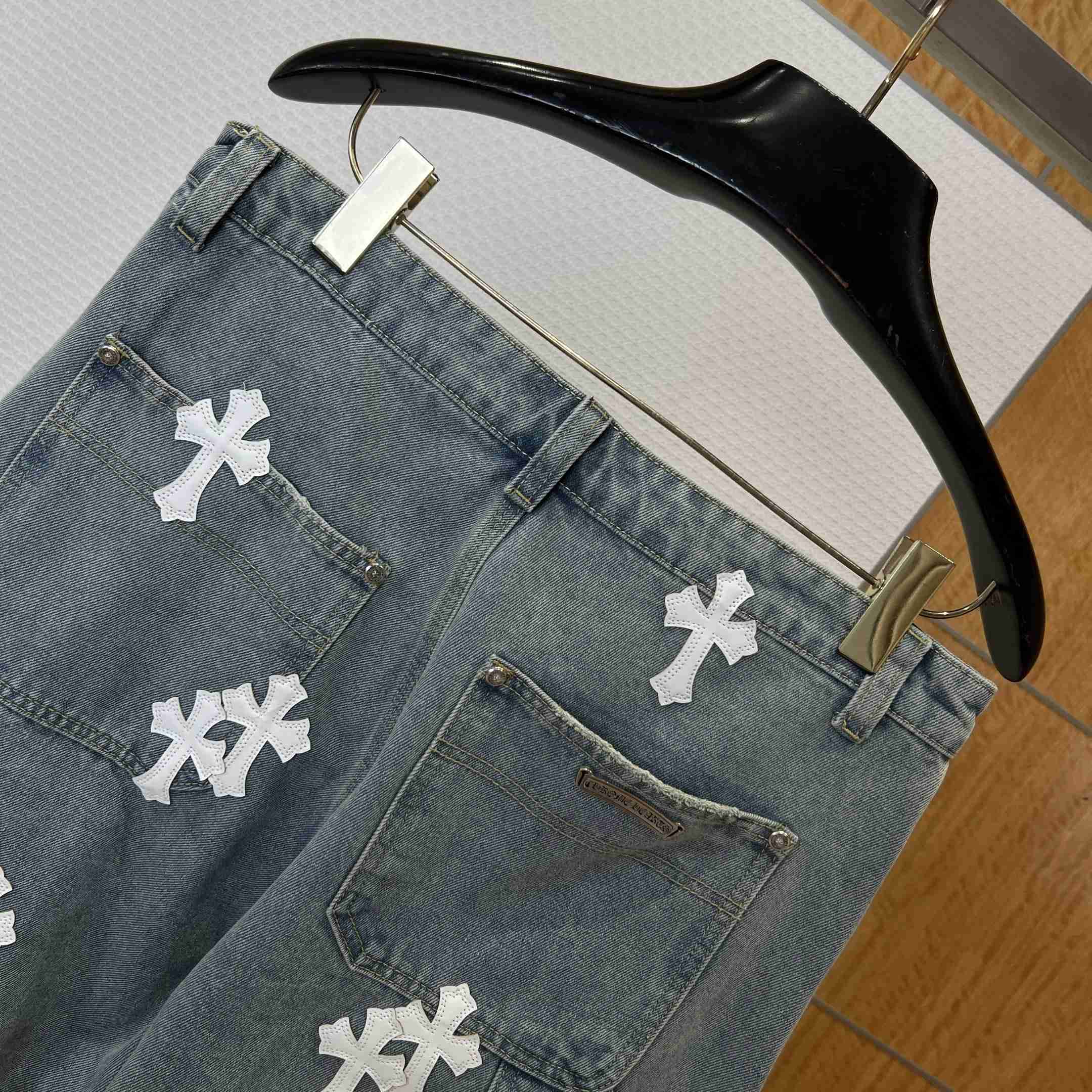 Chrome Hearts Denim Shorts - DesignerGu