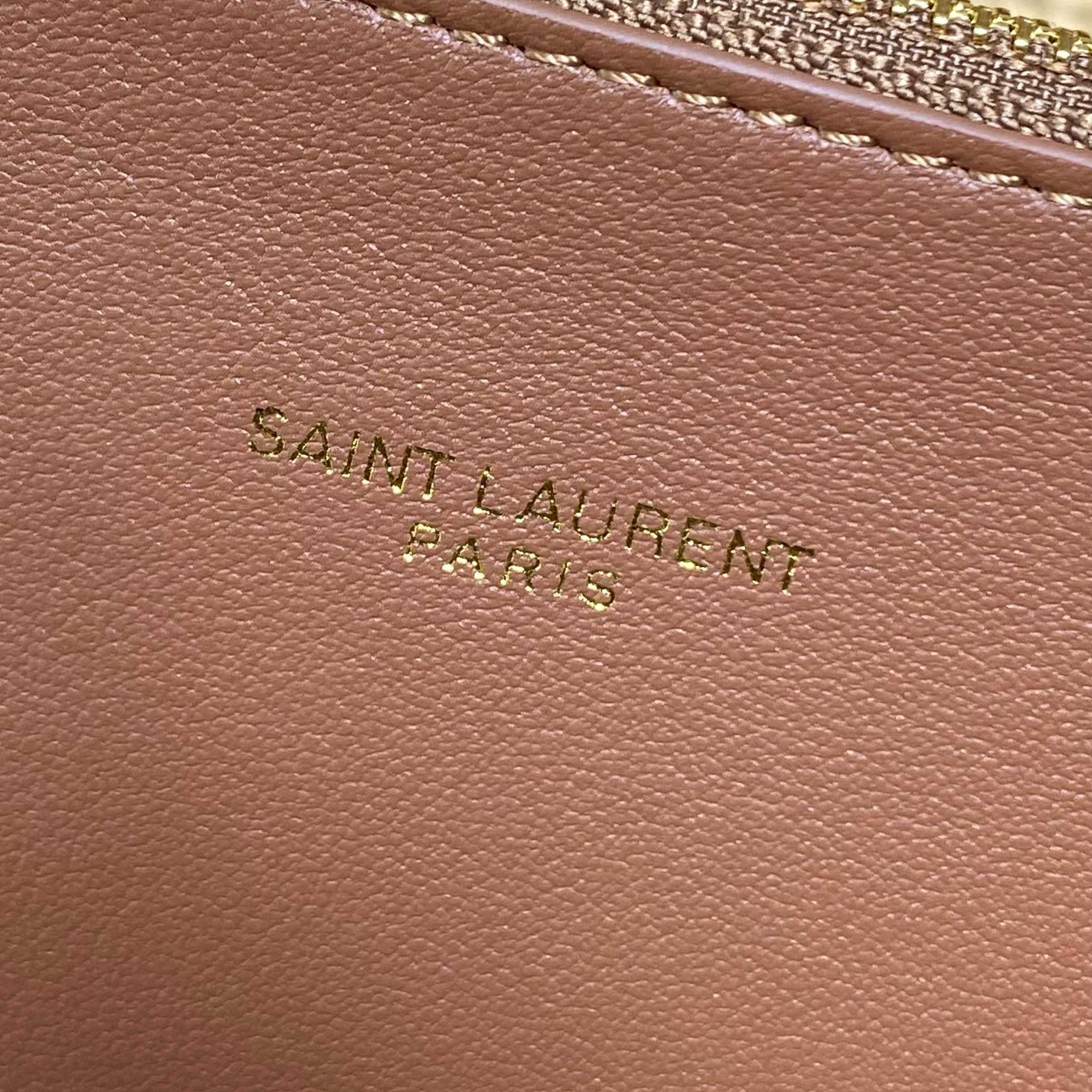 Saint Laurent LE 5 À 7 Supple Large In Raffia - DesignerGu