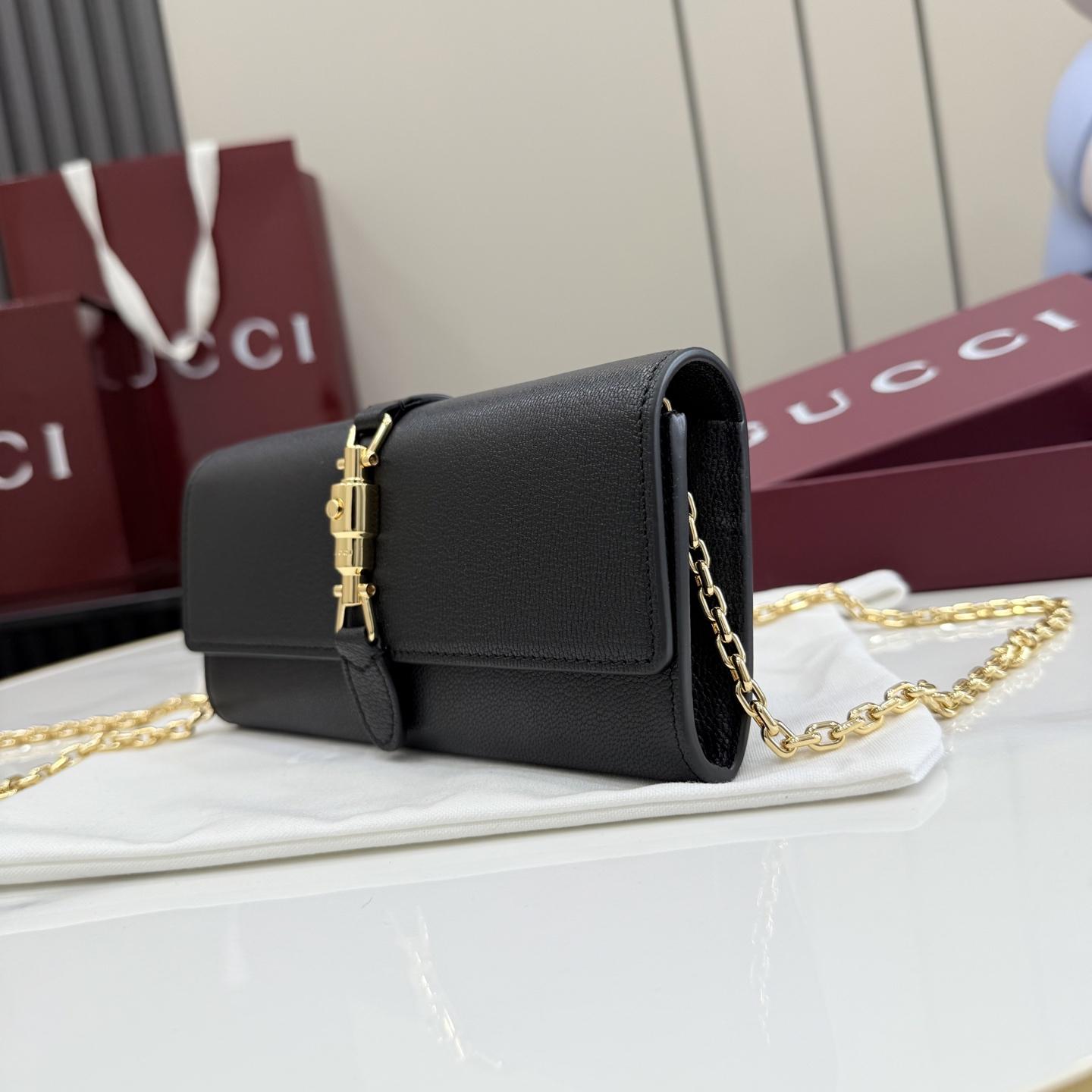Gucci Jackie Wallet On Chain - DesignerGu