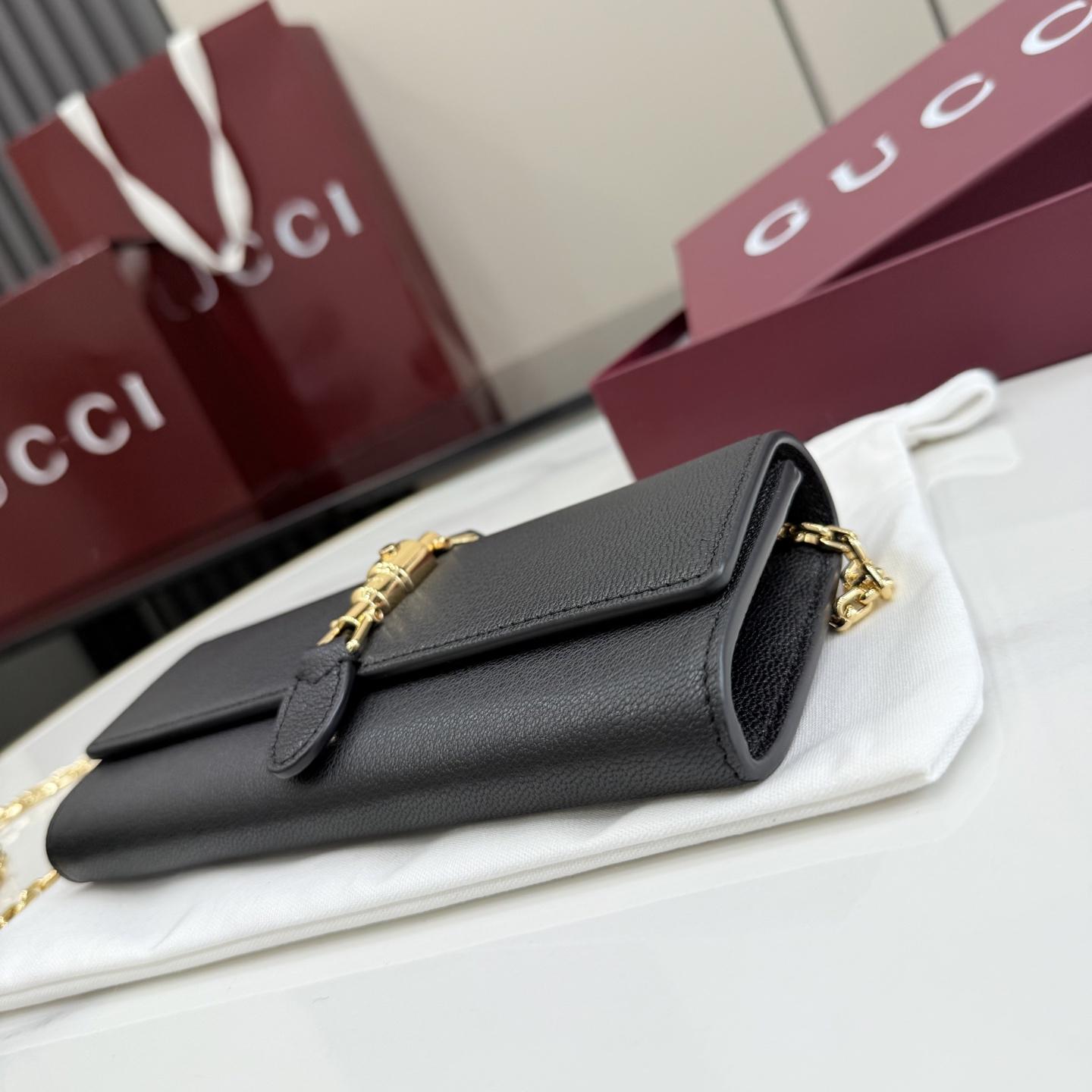Gucci Jackie Wallet On Chain - DesignerGu