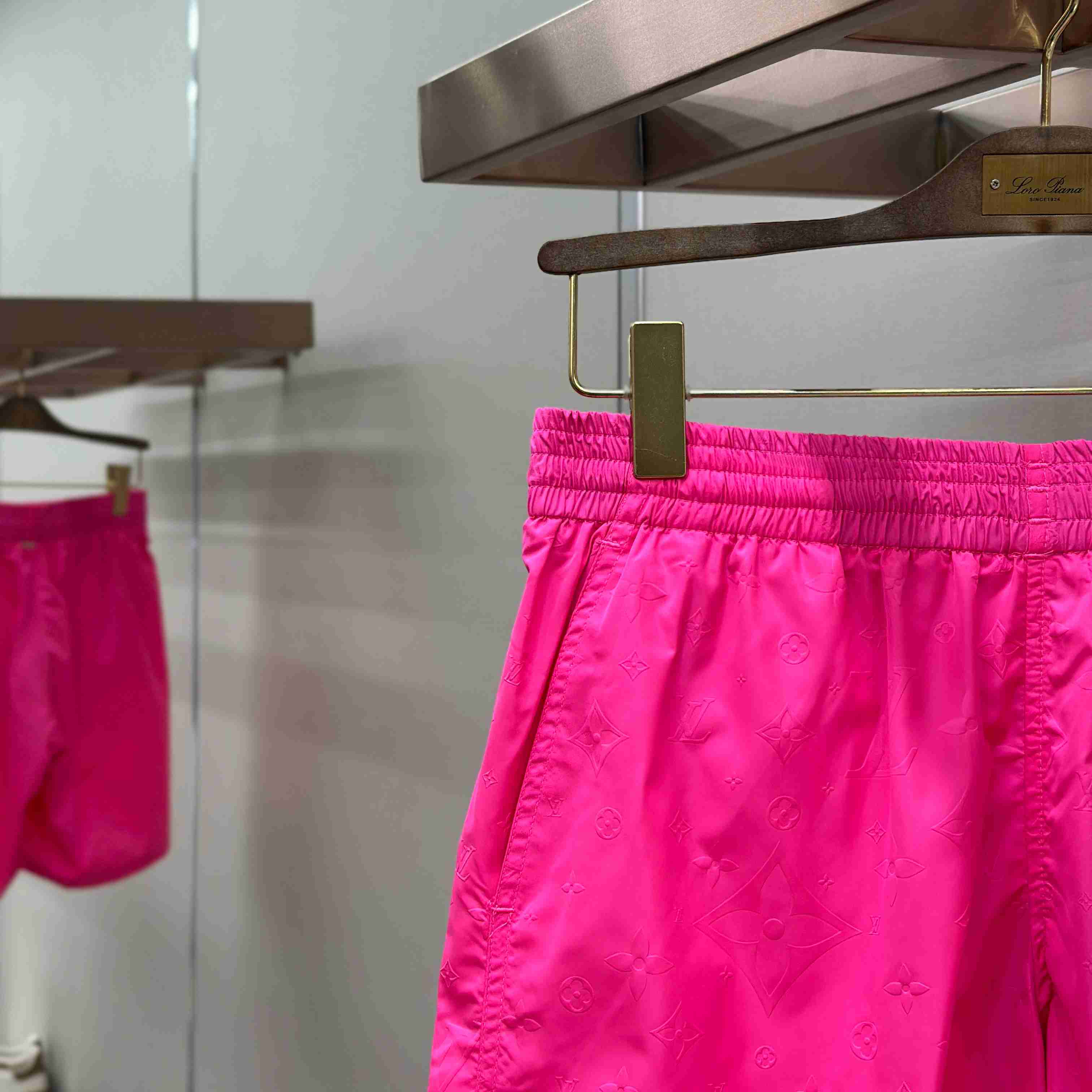 Louis Vuitton Signature Swim Board Shorts  - DesignerGu