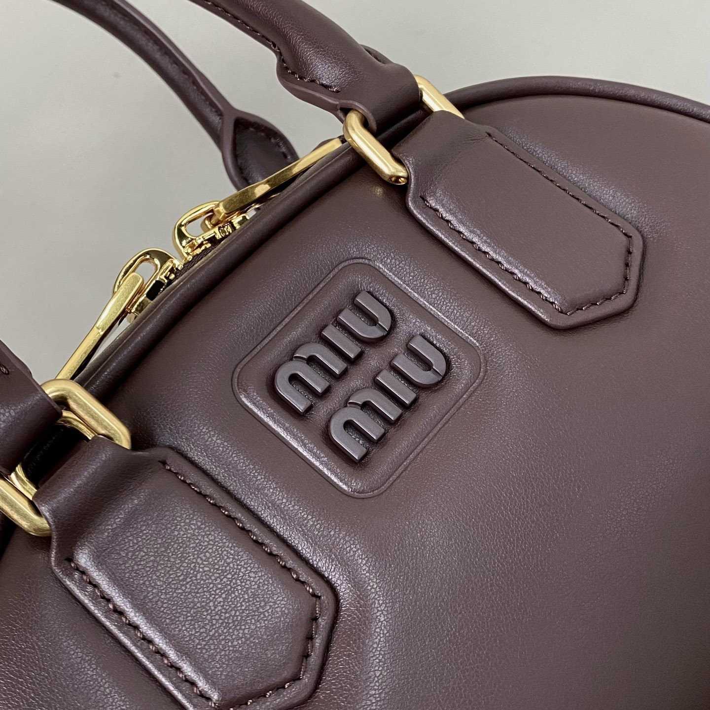 Miu Miu Arcadie Leather Bag  - DesignerGu