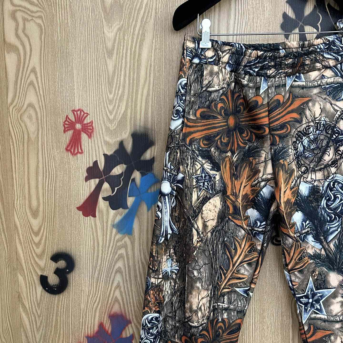 Chrome Hearts X Nocta Realtree Elastic-Waistband Track Pants - DesignerGu
