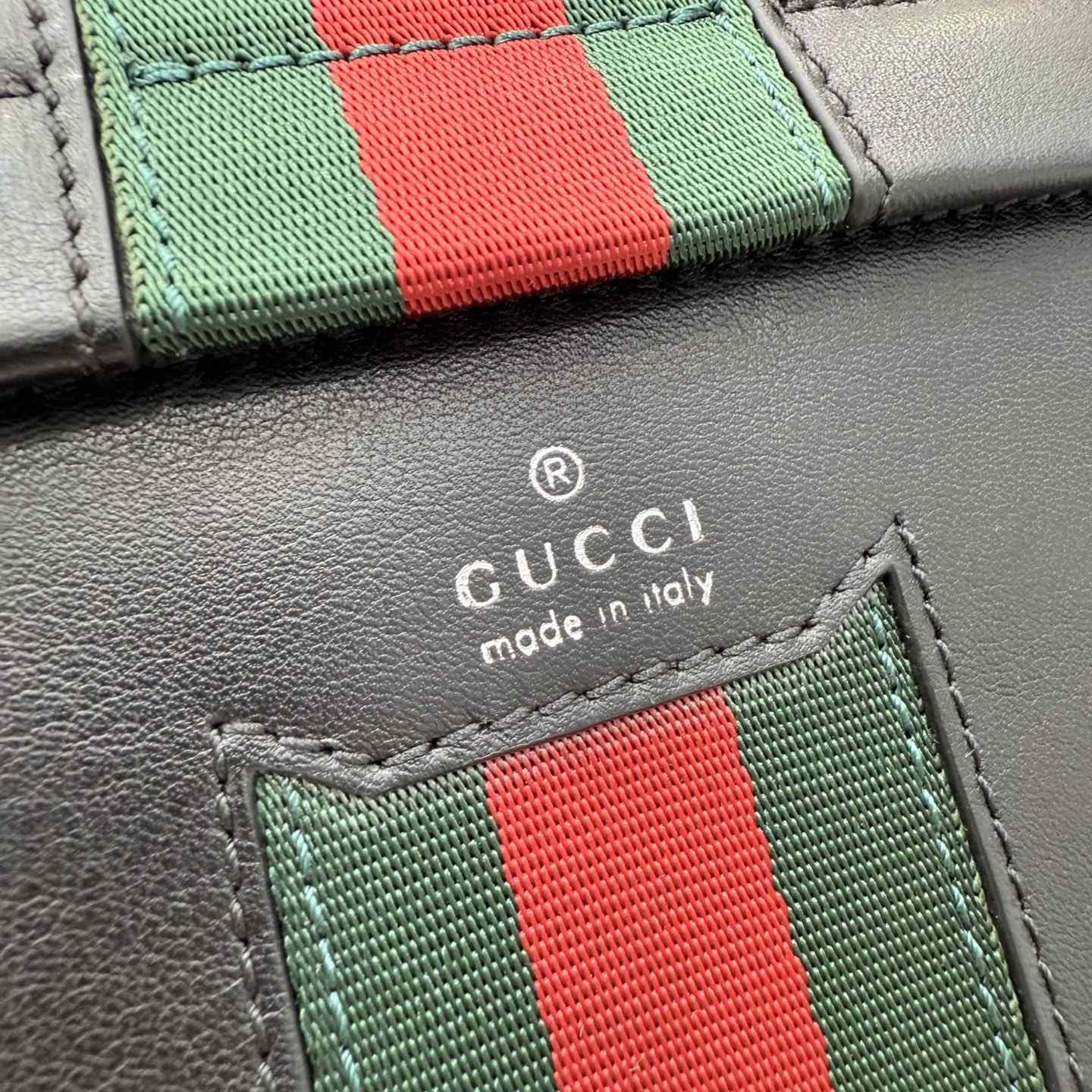 Gucci Web Trademark Large Backpack - DesignerGu