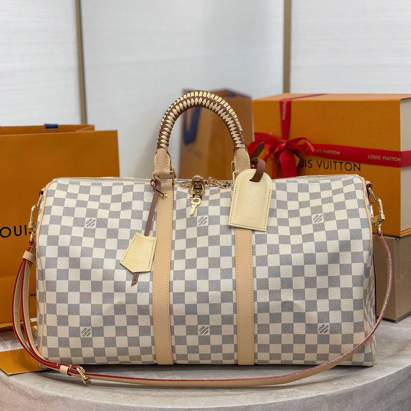 Louis Vuitton Keepall Bandoulière 45 N40909 - DesignerGu