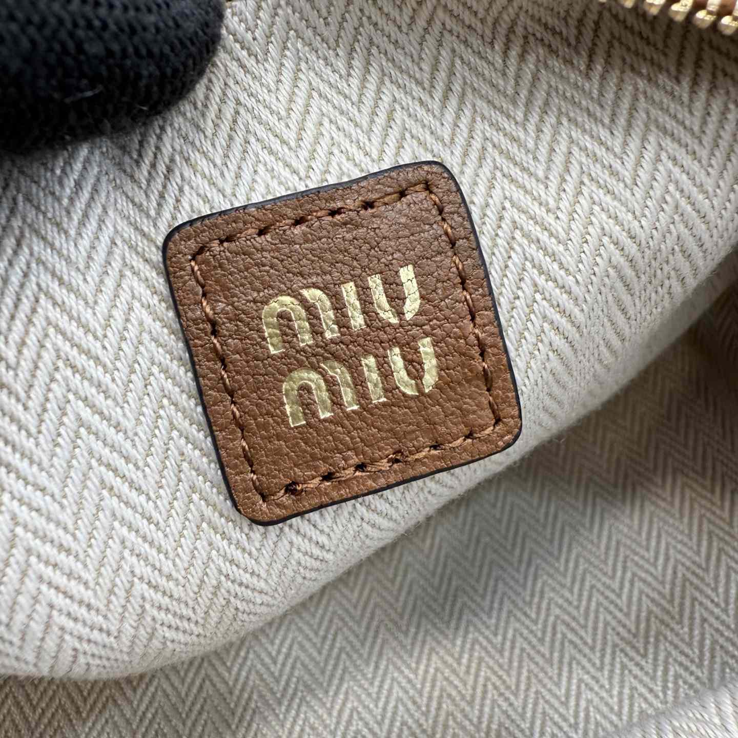 Miu Miu Nappa Leather Pouch - DesignerGu