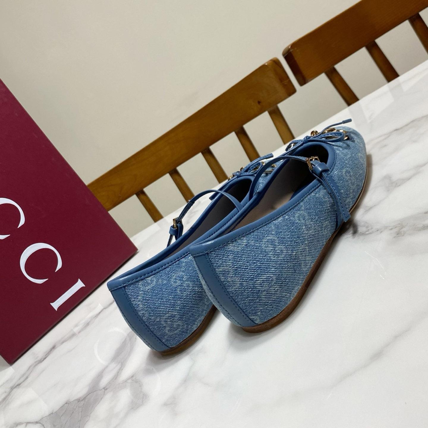 Gucci Horsebit Ballet Flat - DesignerGu