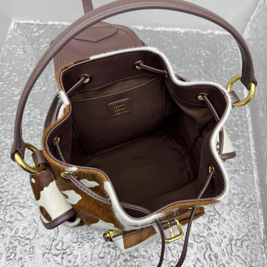 Miu Miu  Calf Hair Backpack - DesignerGu