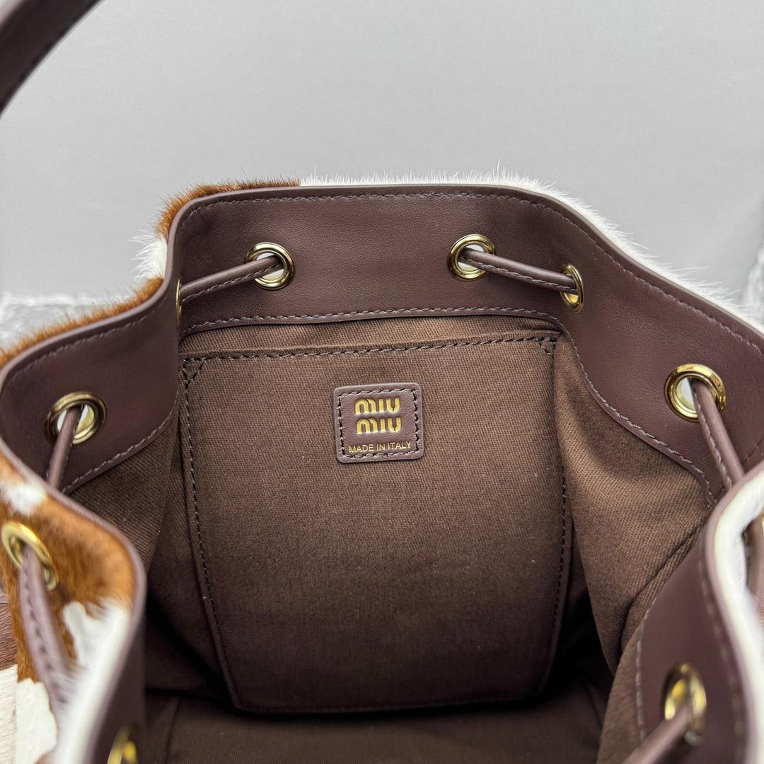 Miu Miu  Calf Hair Backpack - DesignerGu