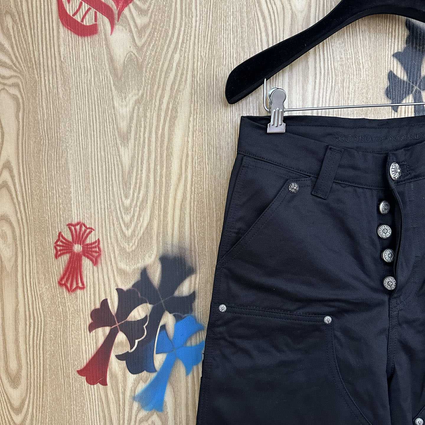 Chrome Hearts Double Knee Carpenter Shorts - DesignerGu