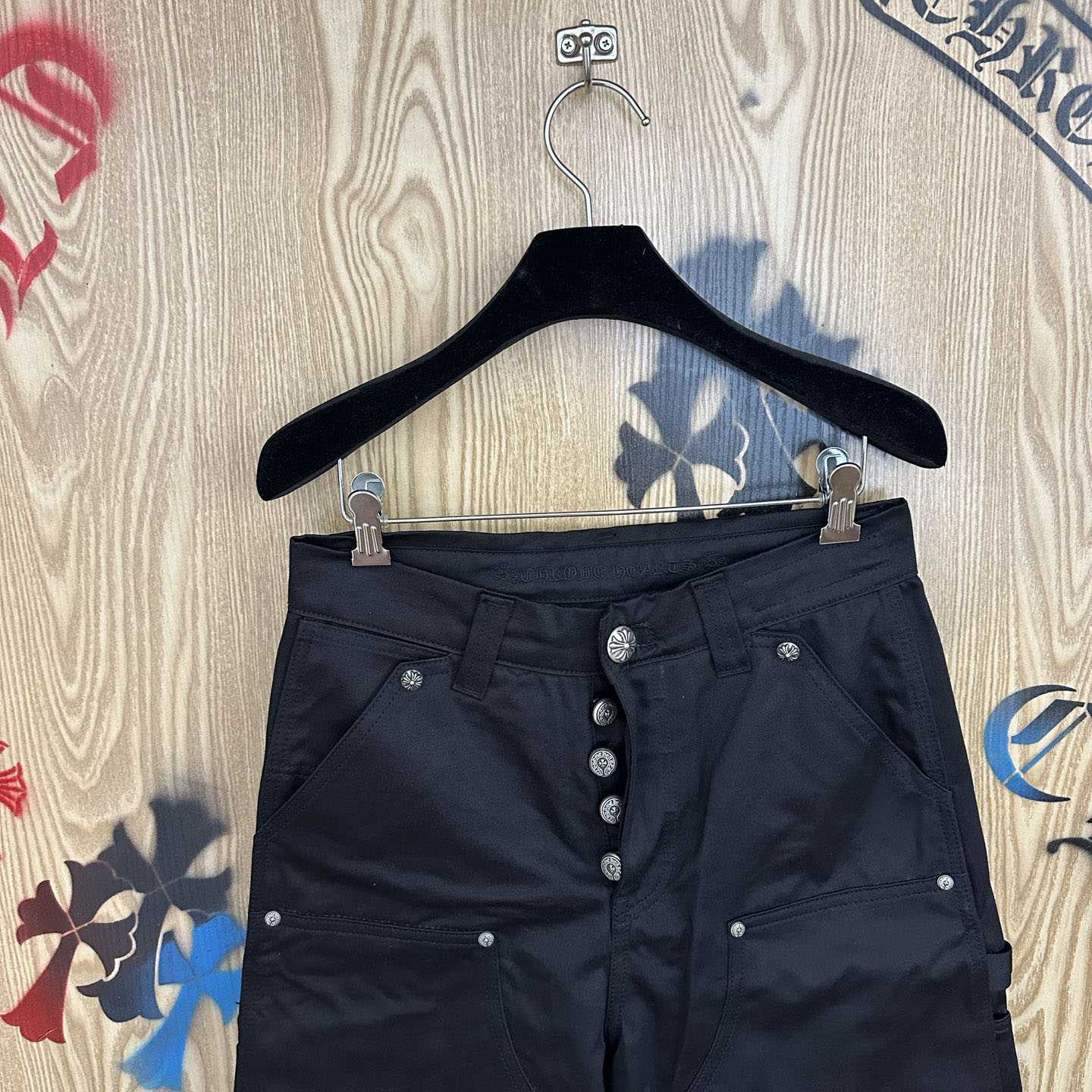 Chrome Hearts Double Knee Carpenter Shorts - DesignerGu