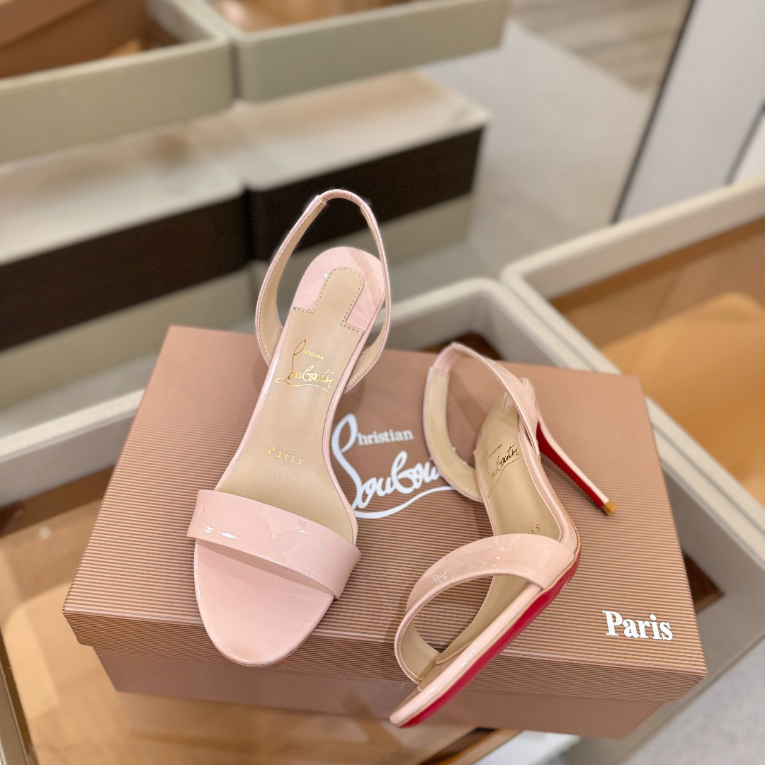 Christian Louboutin Marilyn Leather Sandals - DesignerGu