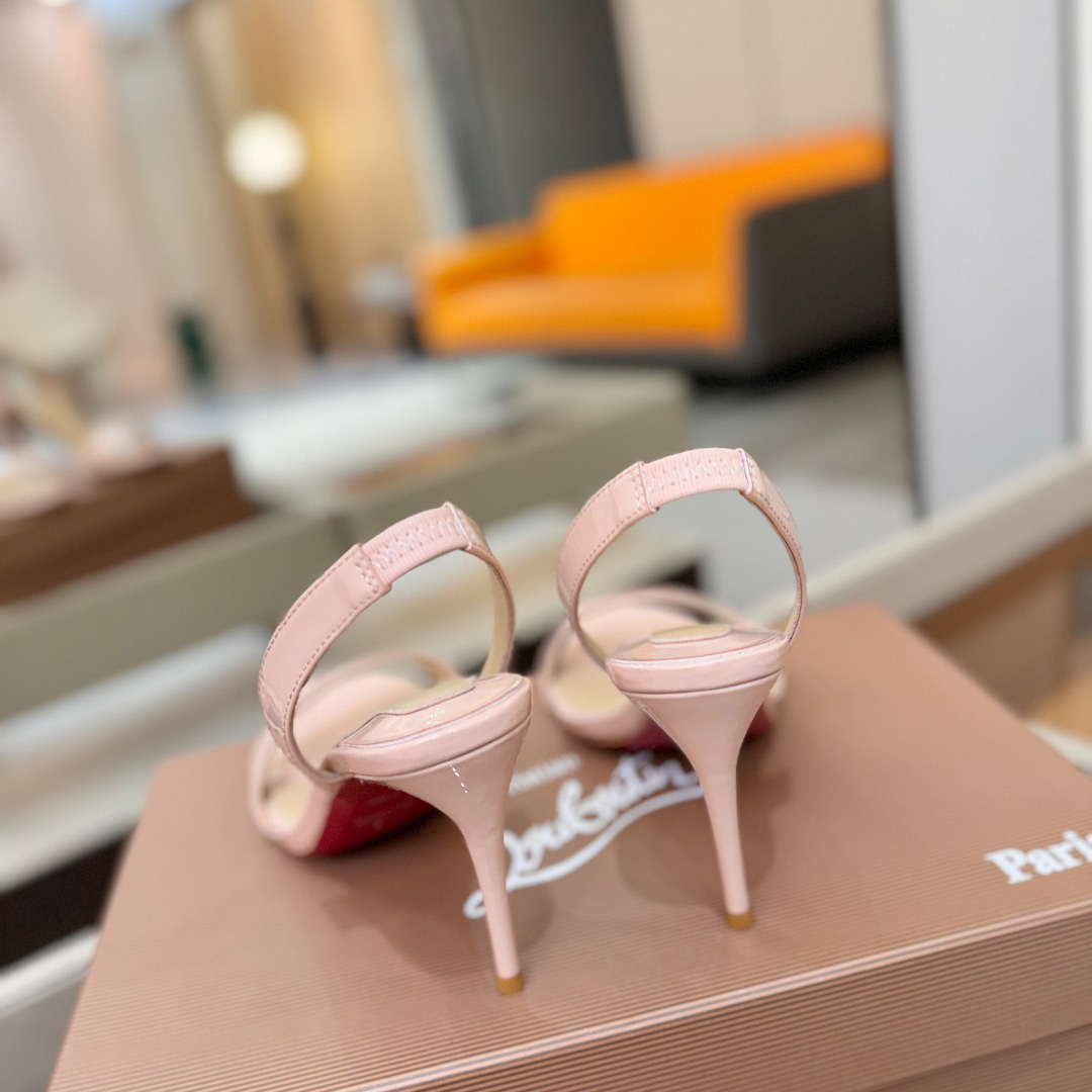 Christian Louboutin Marilyn Leather Sandals - DesignerGu