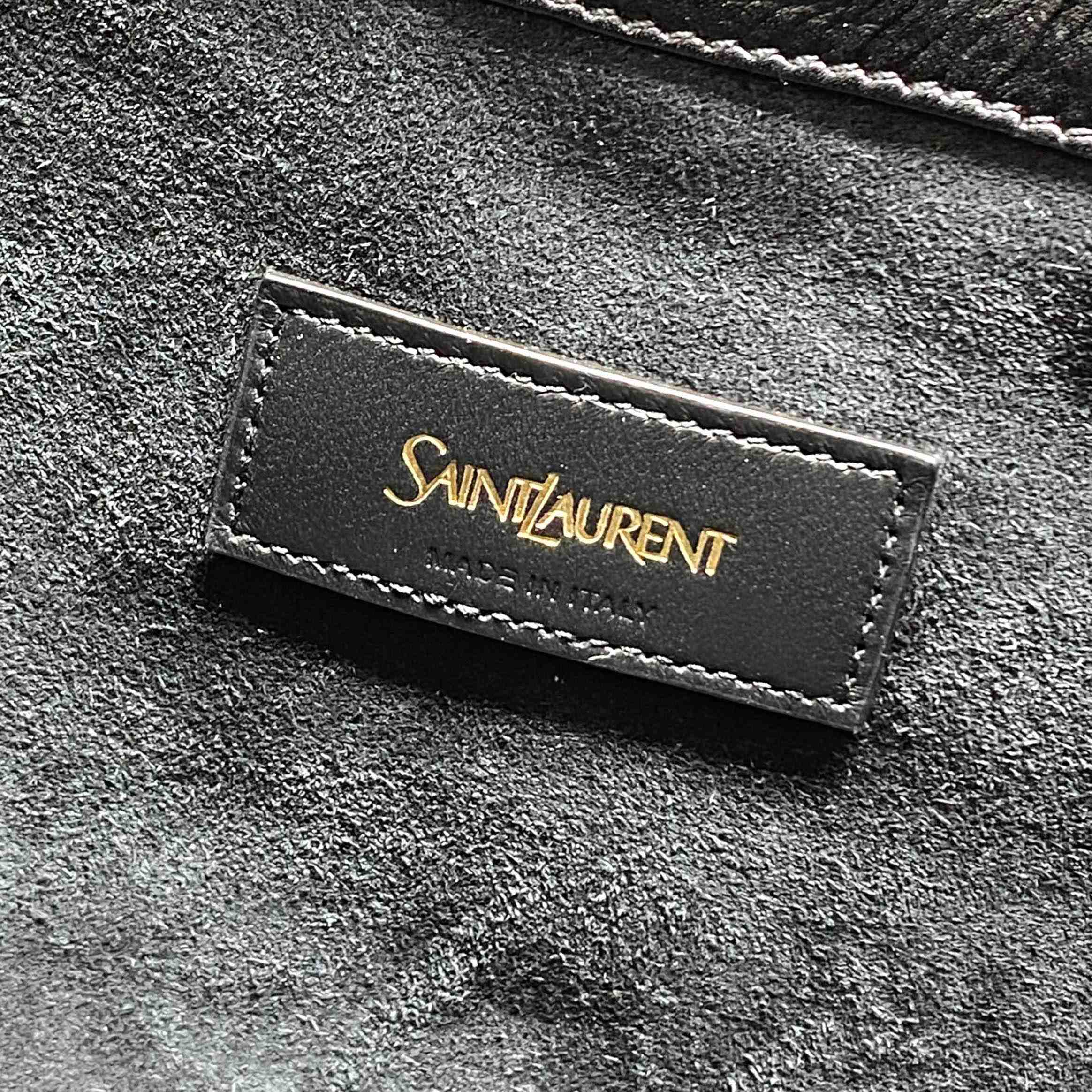 Saint Laurent HORTENSE Small Hobo In Shiny Leather - DesignerGu