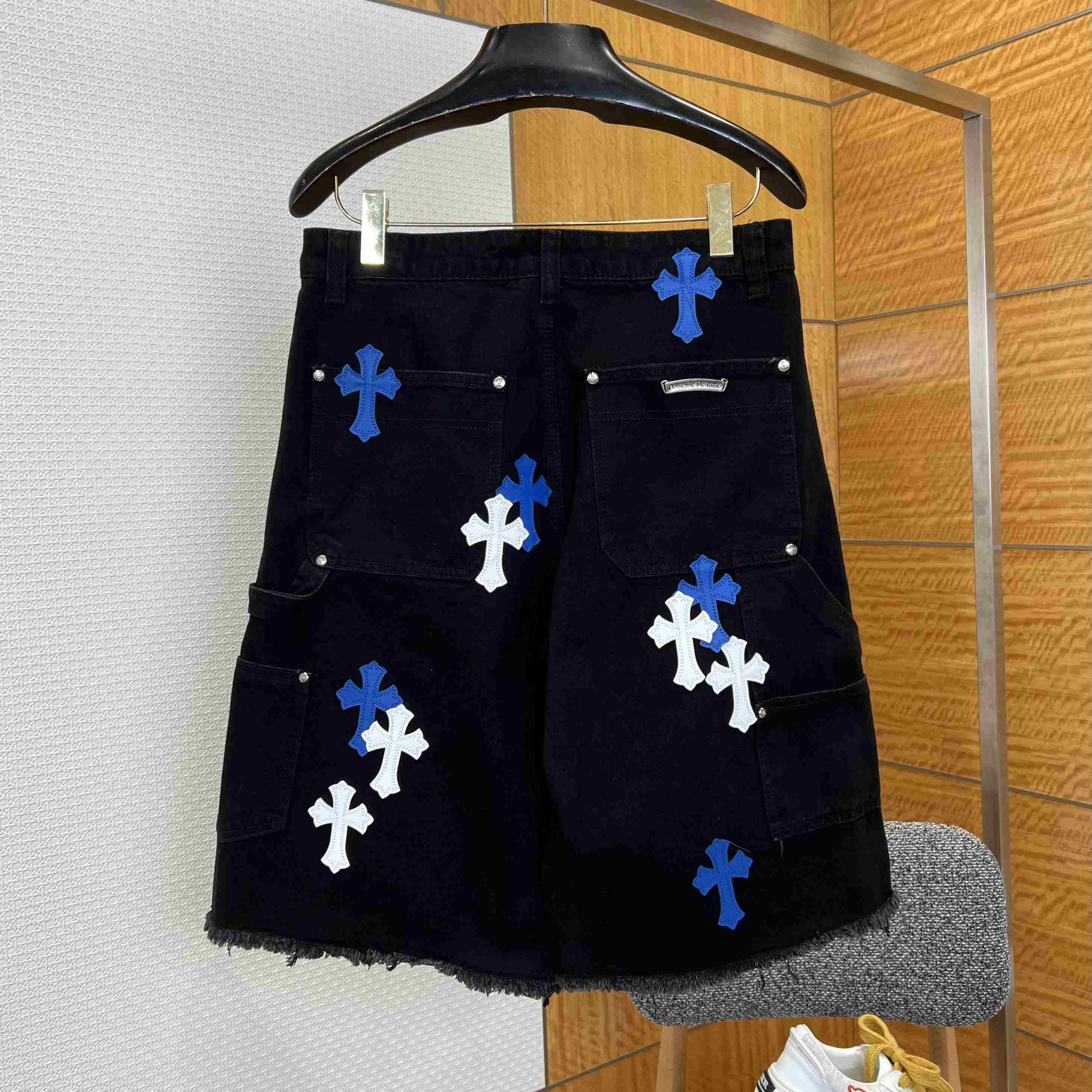 Chrome Hearts Denim Shorts - DesignerGu