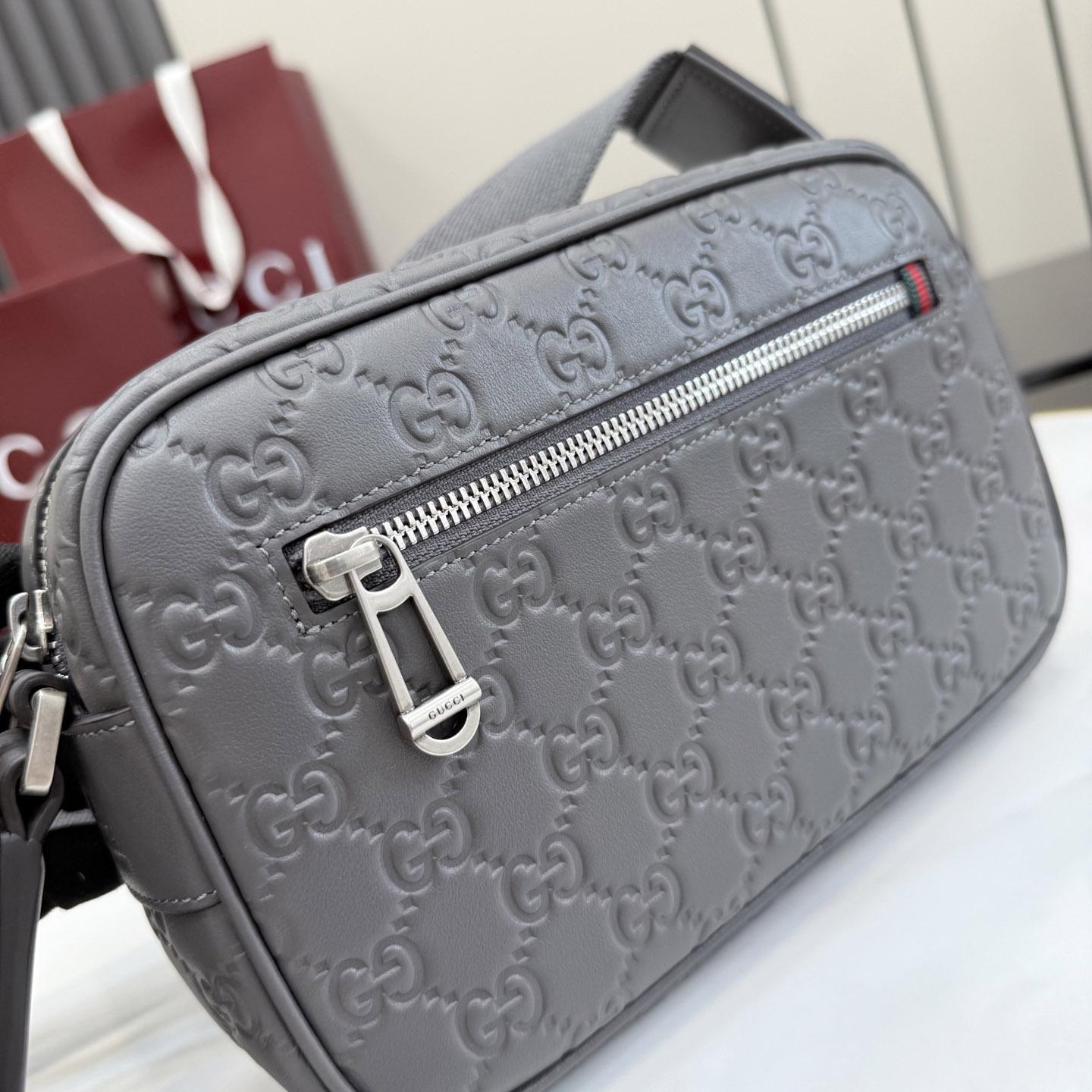 Gucci GG Emblem Small Crossbody Bag 850242 - DesignerGu