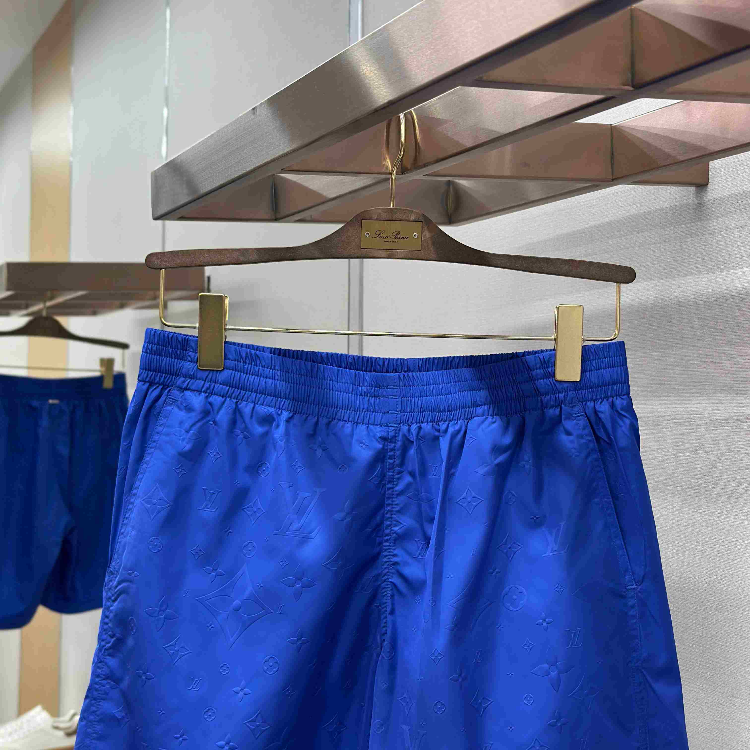 Louis Vuitton Signature Swim Board Shorts  - DesignerGu