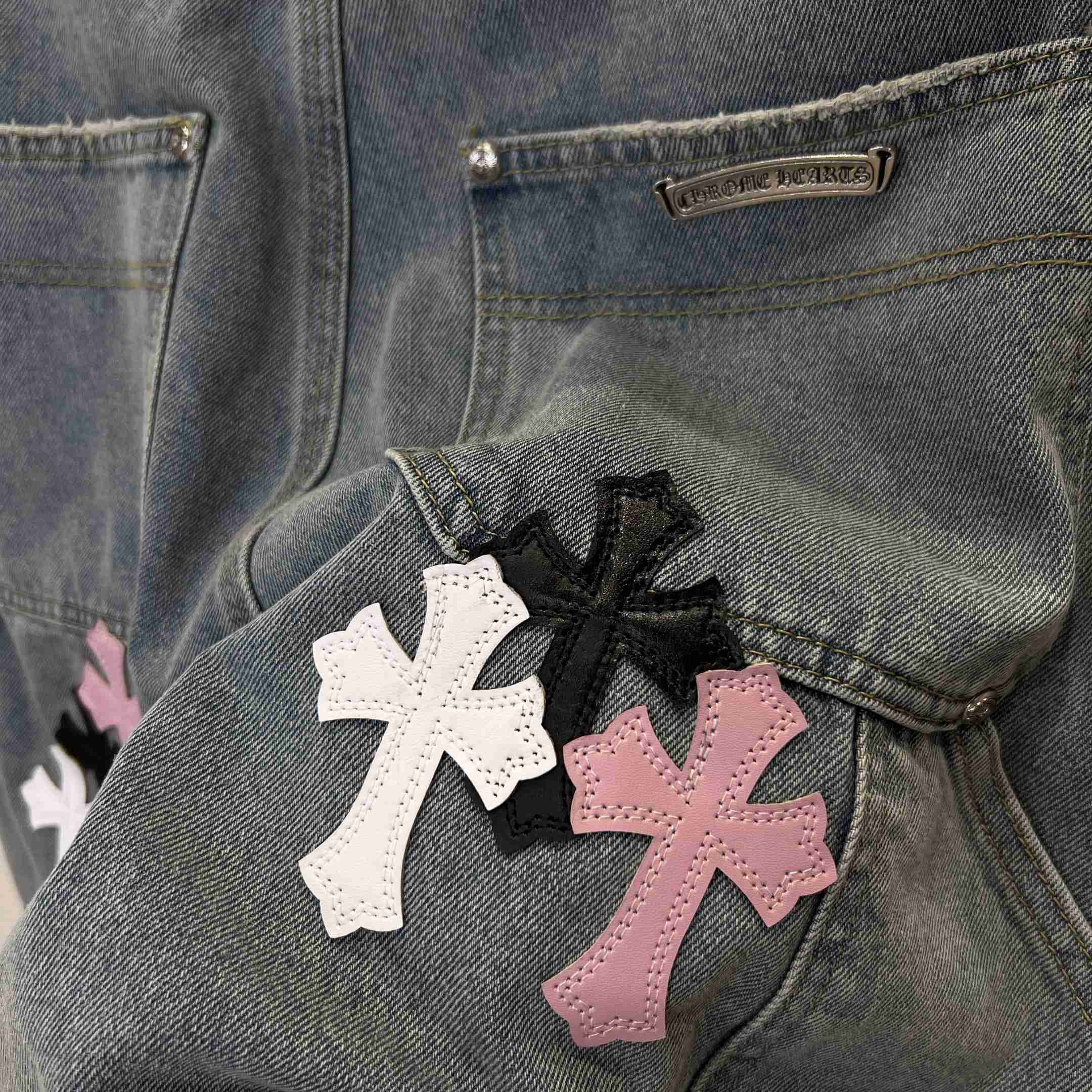 Chrome Hearts Denim Shorts - DesignerGu