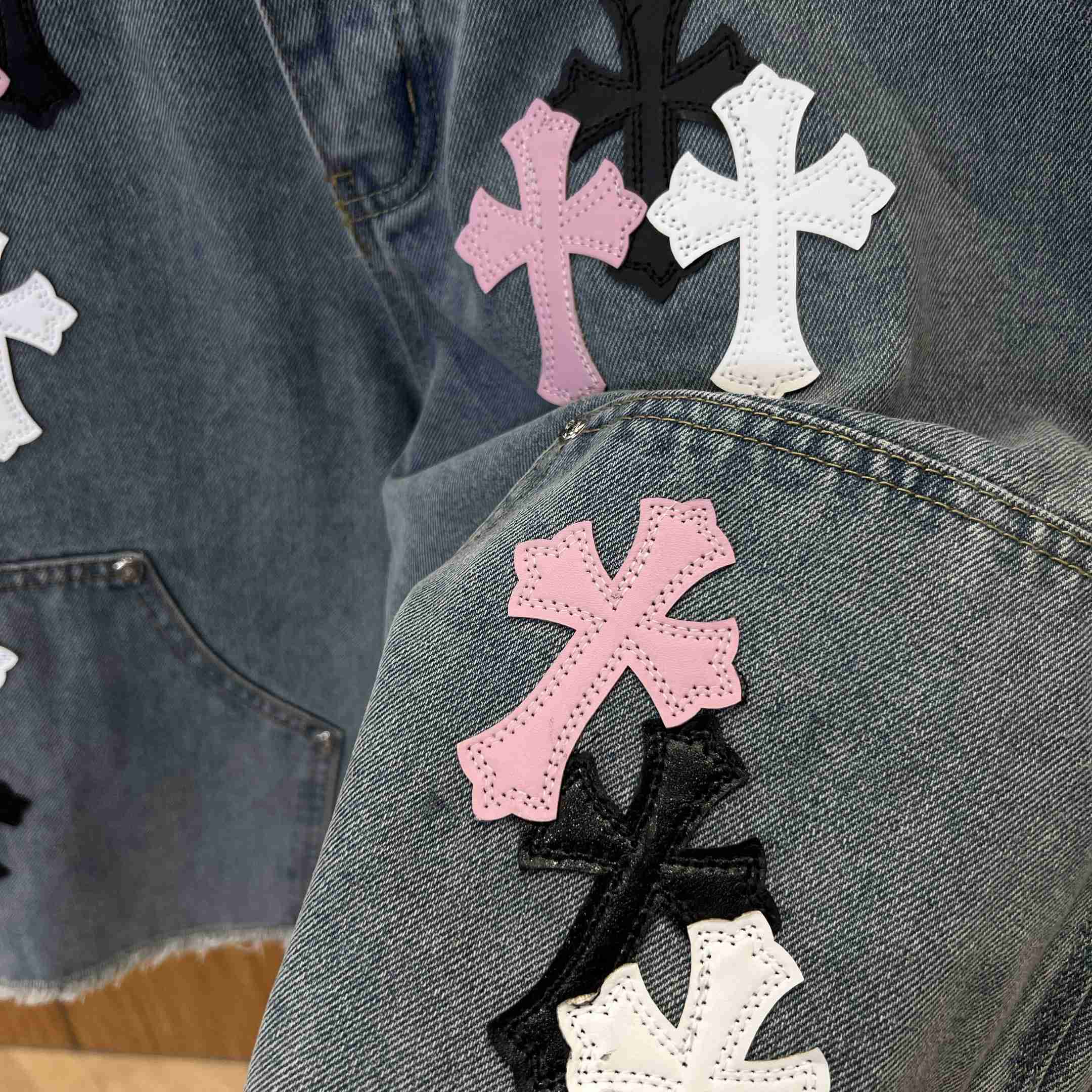 Chrome Hearts Denim Shorts - DesignerGu