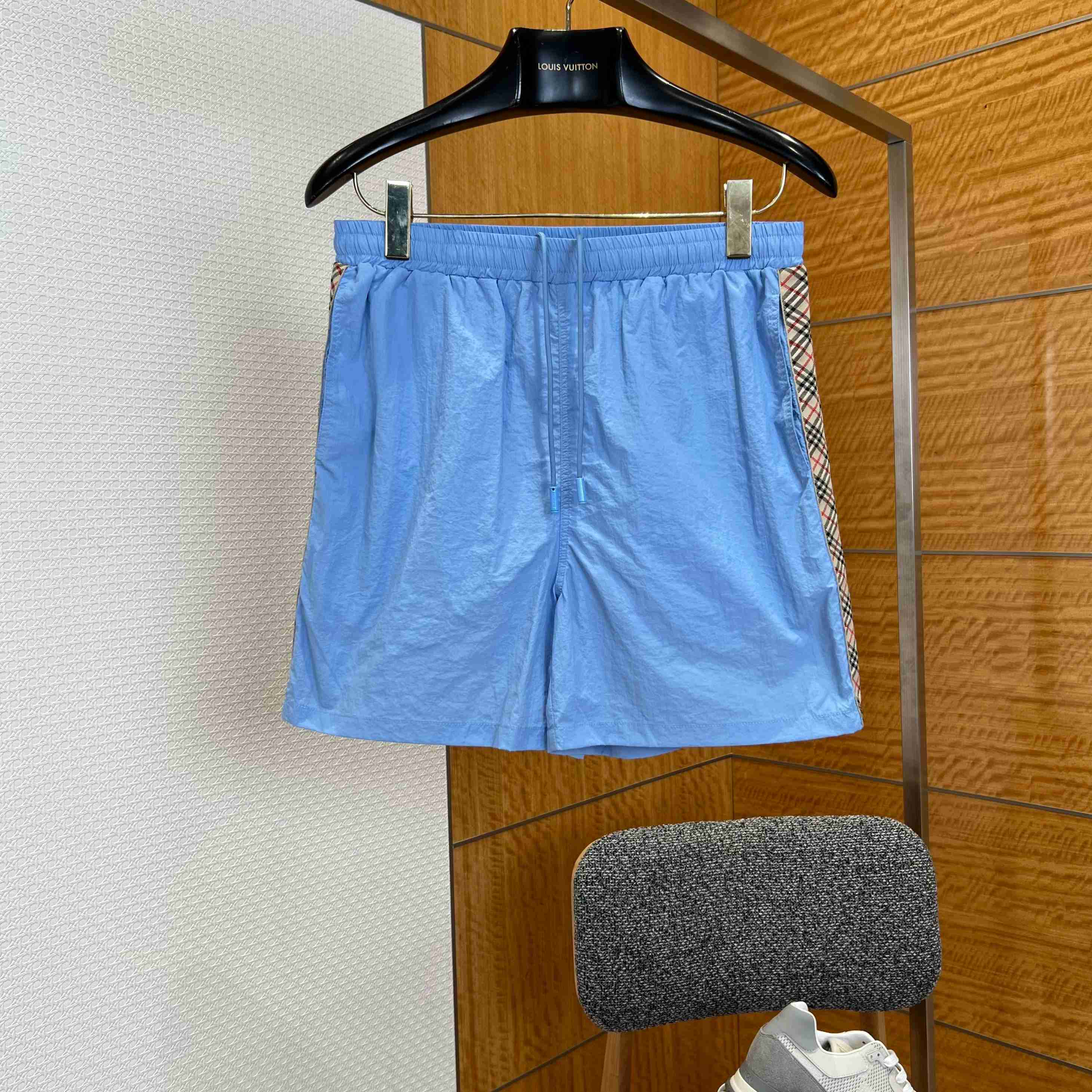 Burberry Check Trim Swim Shorts - DesignerGu