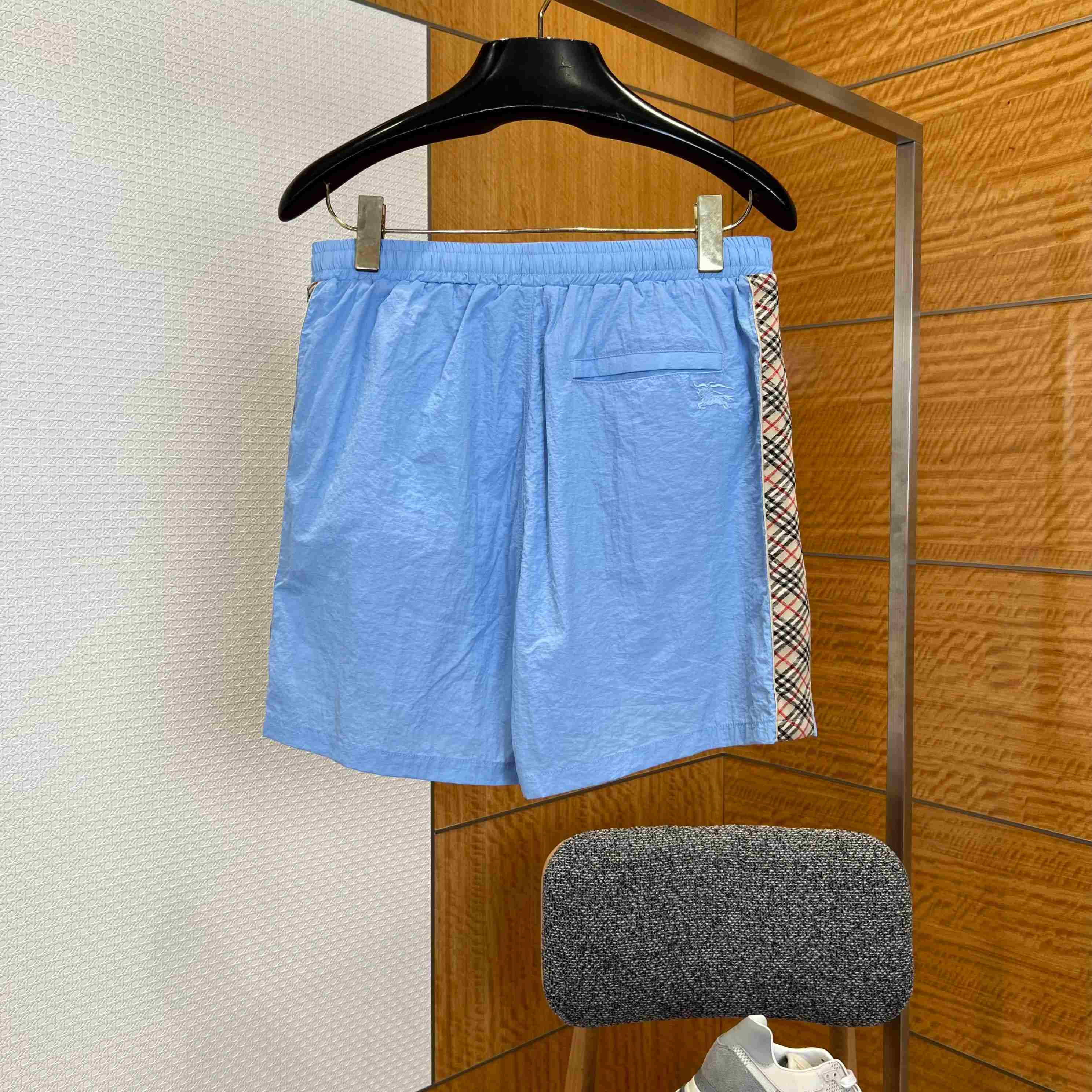Burberry Check Trim Swim Shorts - DesignerGu