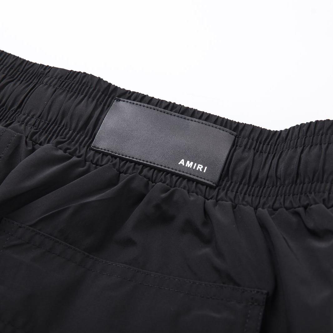Amiri Watercolour Bar Sweat Shorts - DesignerGu