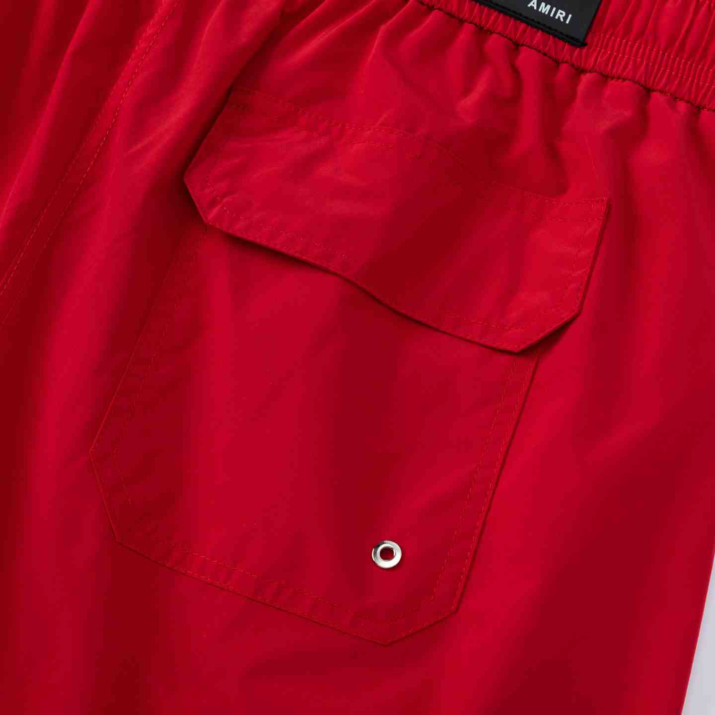 Amiri Club Swim Shorts 'Red' - DesignerGu