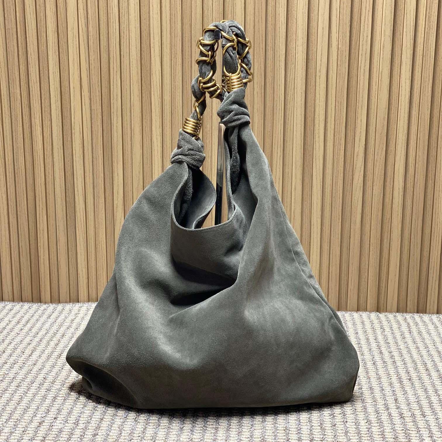 Saint Laurent AMALIA In Suede - DesignerGu