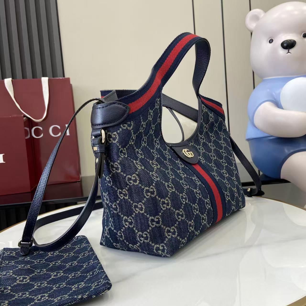 Gucci Giglio Small Tote Bag 860845 - DesignerGu