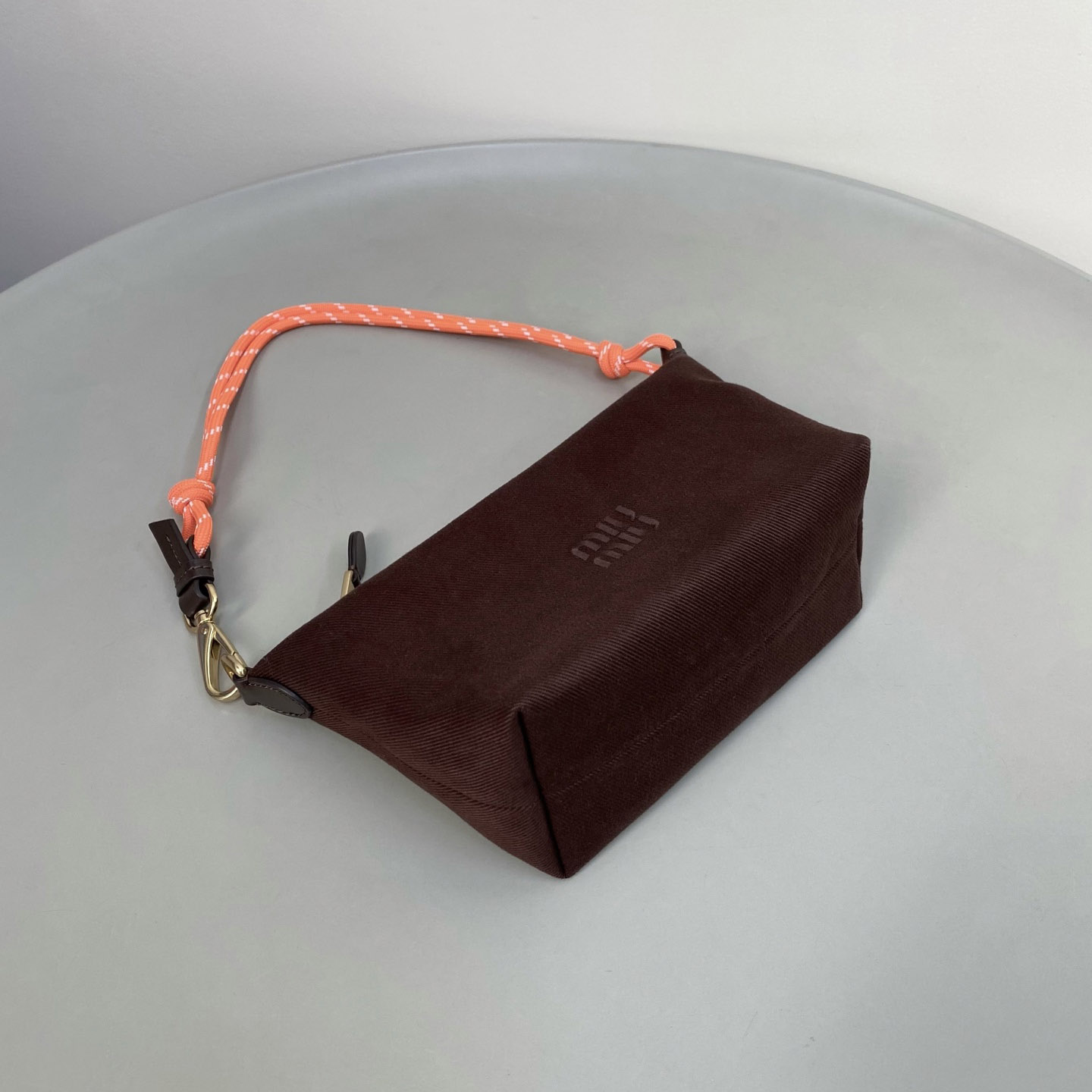 Miu Miu Gabardine Pouch - DesignerGu