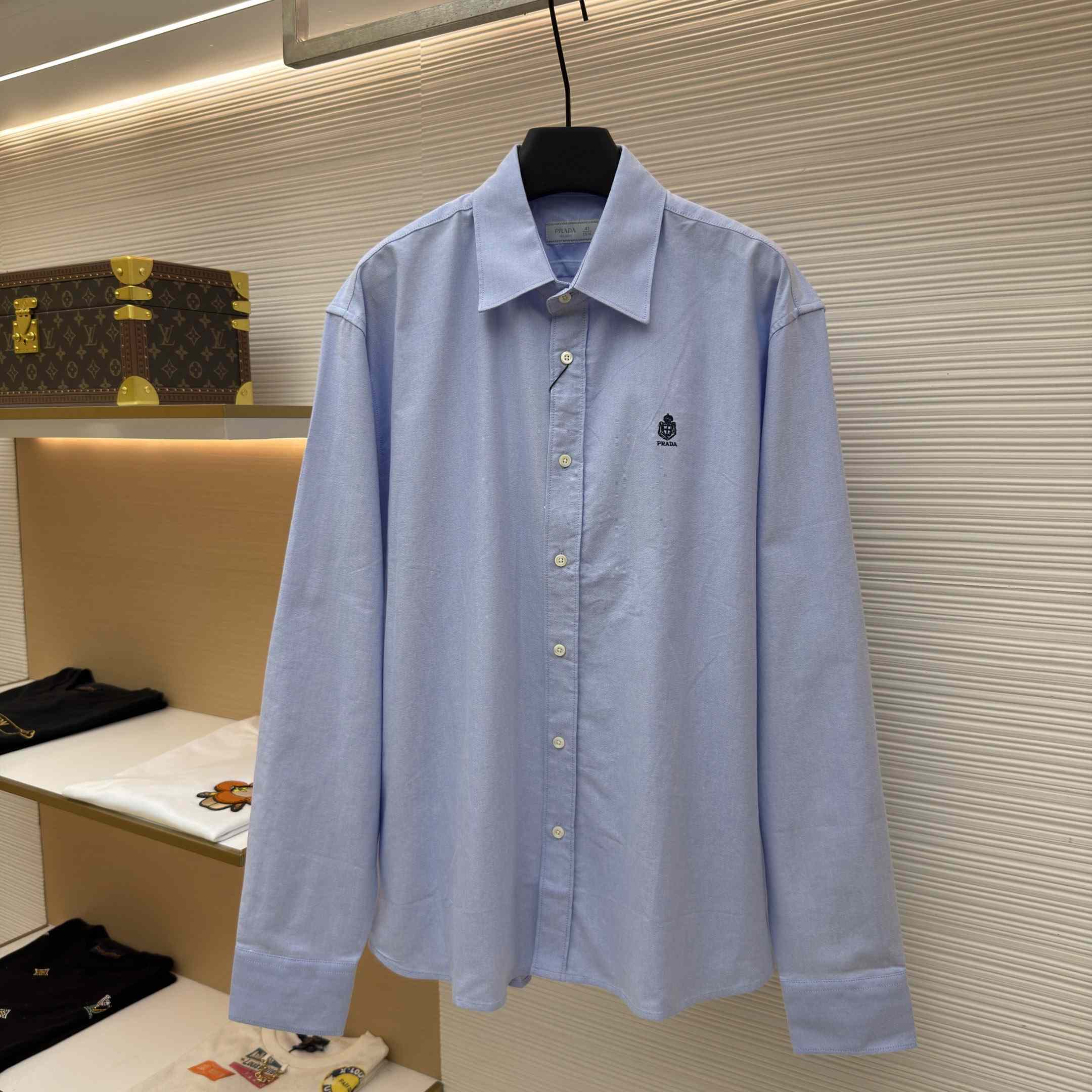 Prada Cotton Shirt - DesignerGu