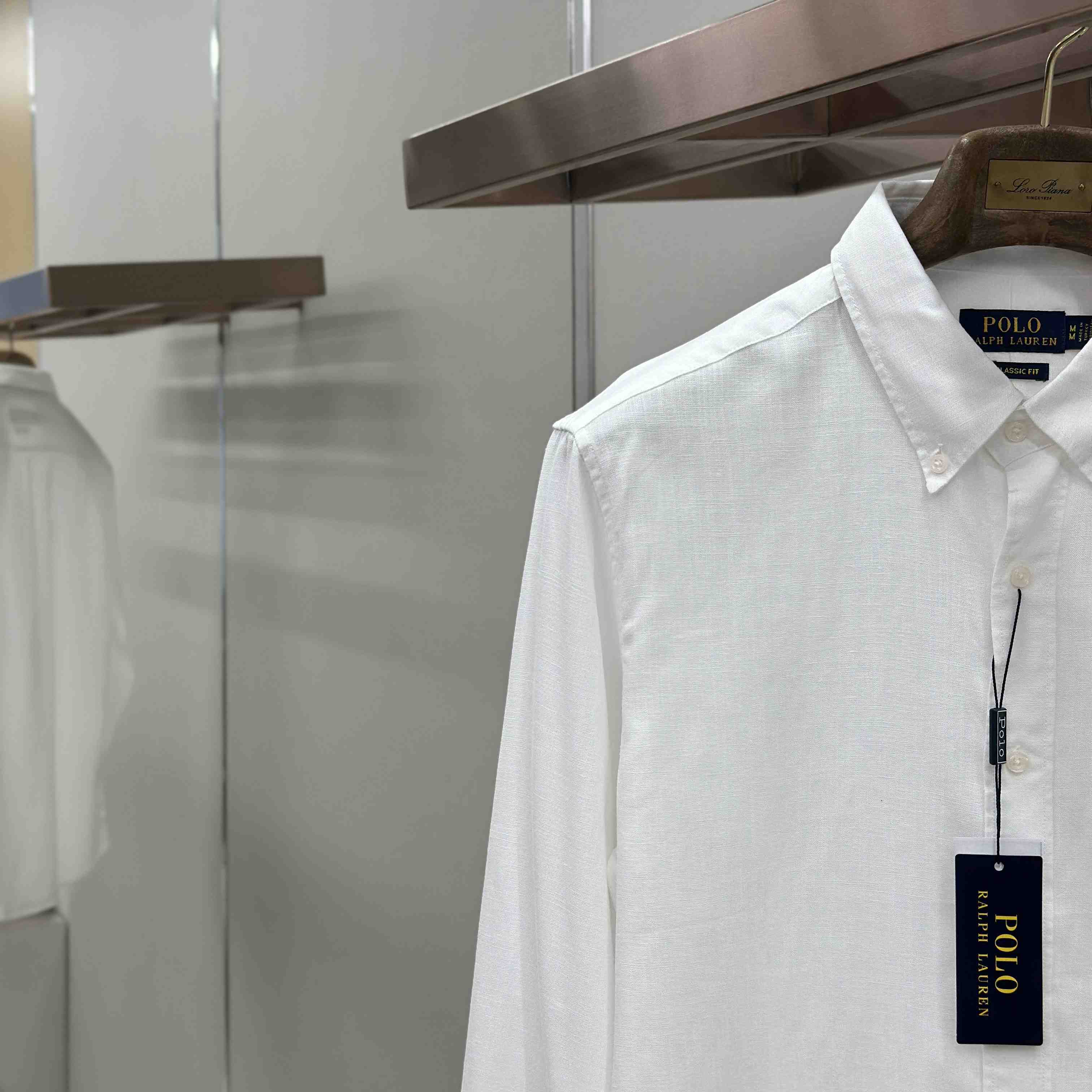  Ralph Lauren Classic Fit Linen Shirt - DesignerGu