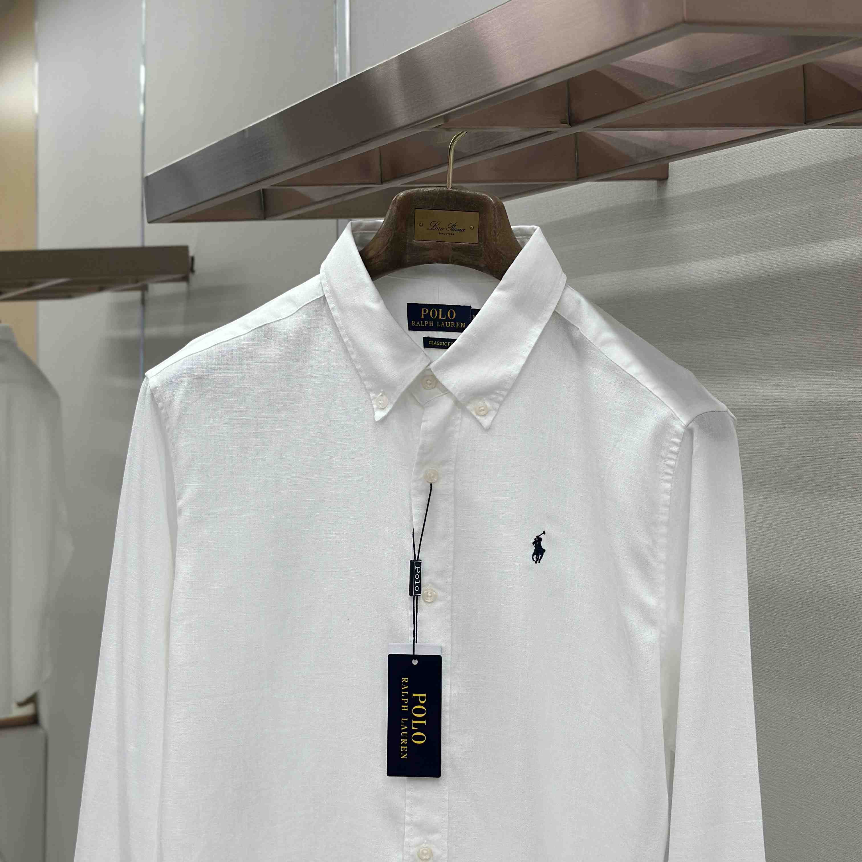  Ralph Lauren Classic Fit Linen Shirt - DesignerGu