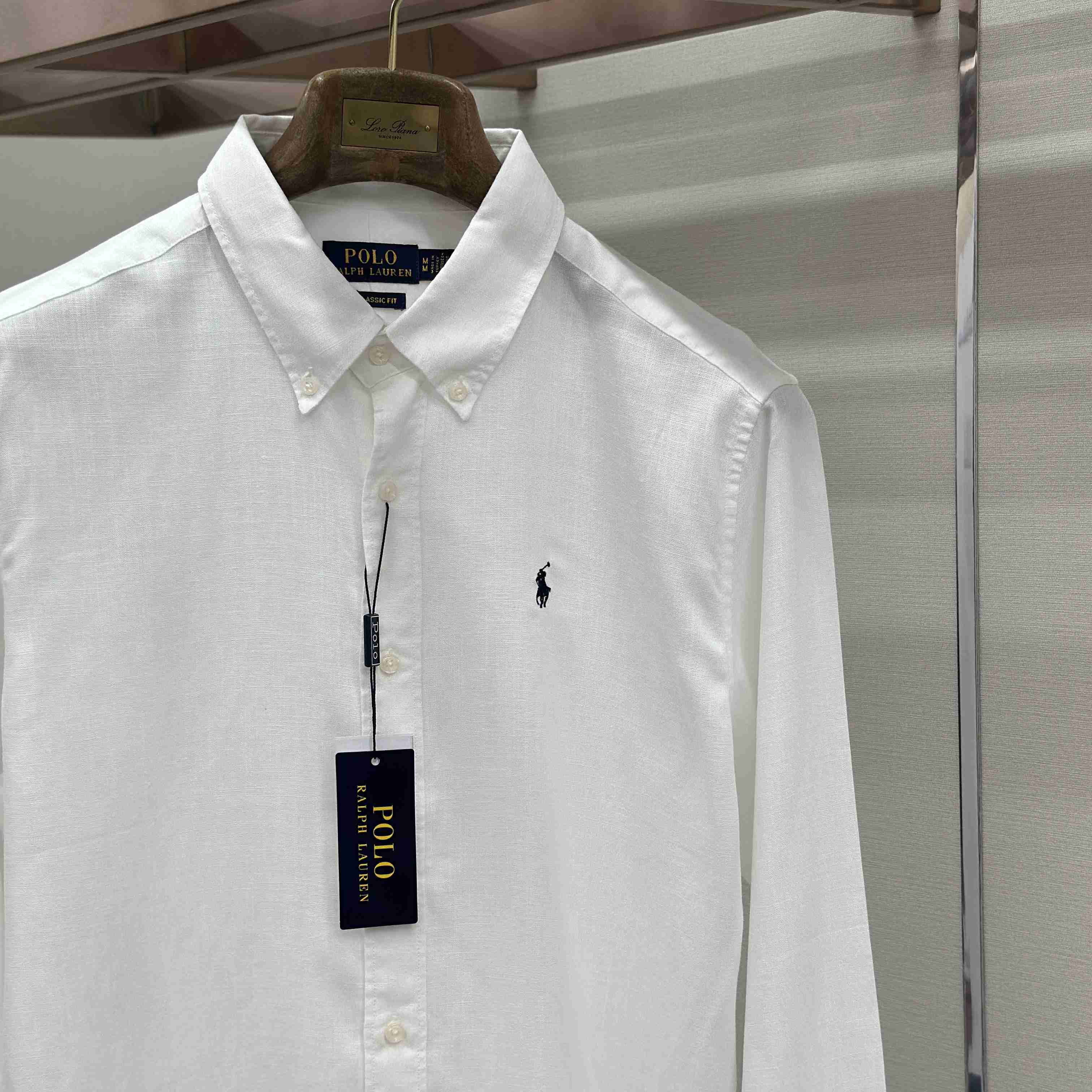  Ralph Lauren Classic Fit Linen Shirt - DesignerGu